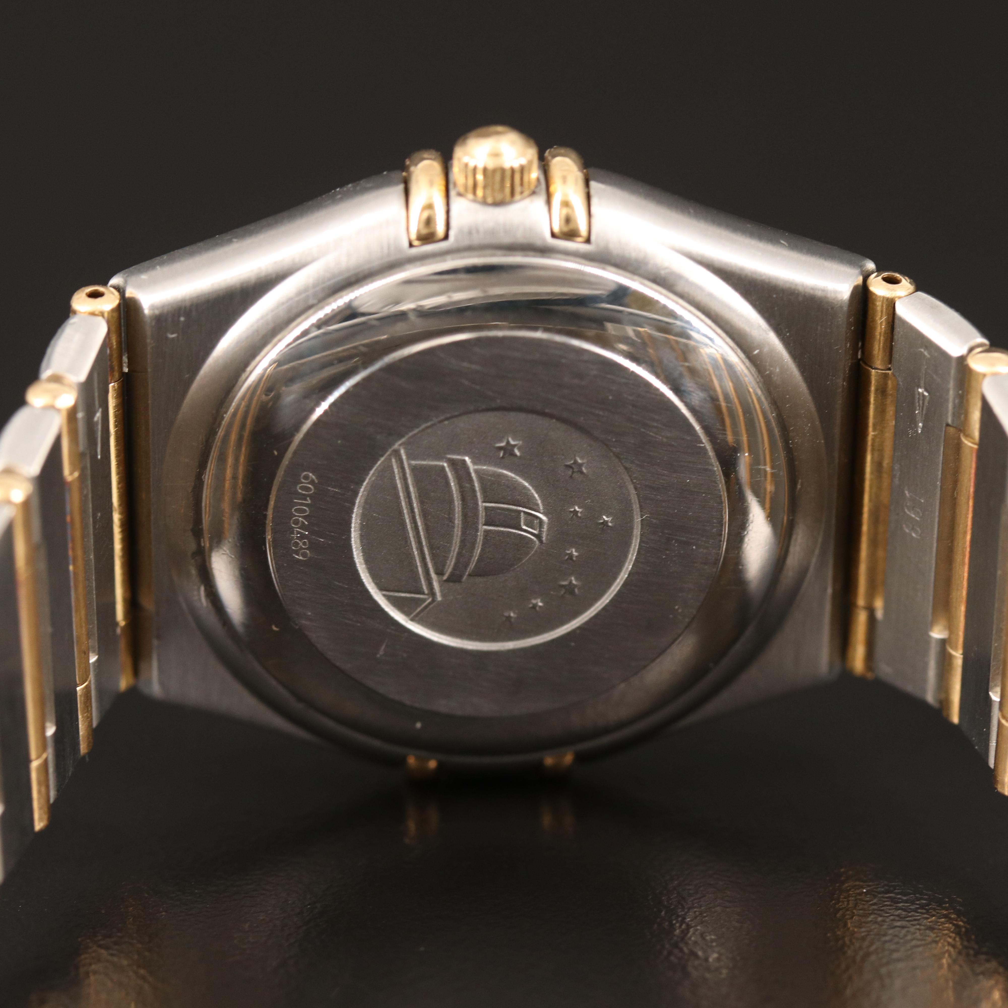 18K and Stainless Steel Omega Constellation Automatic Chronometer Watch