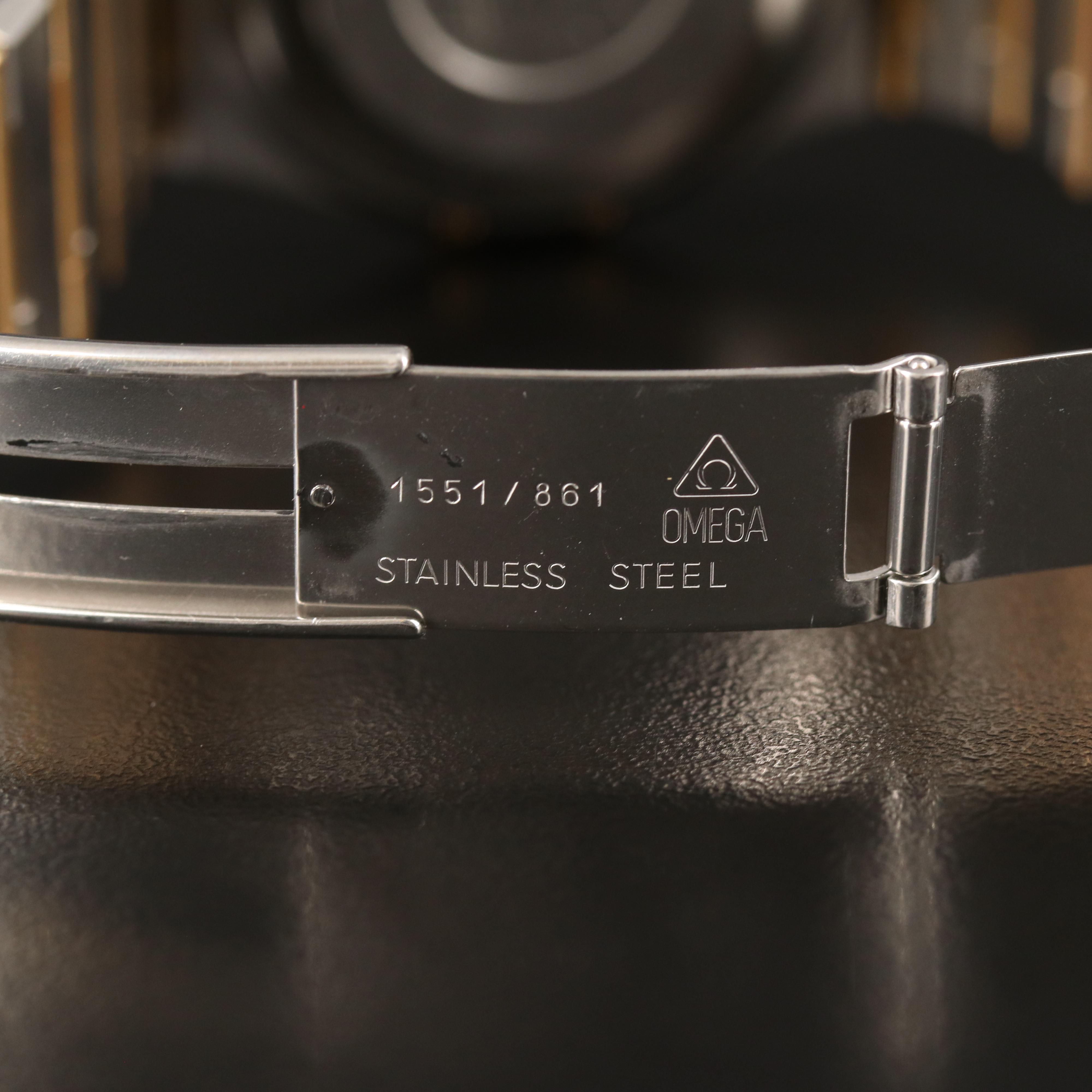 18K and Stainless Steel Omega Constellation Automatic Chronometer Watch