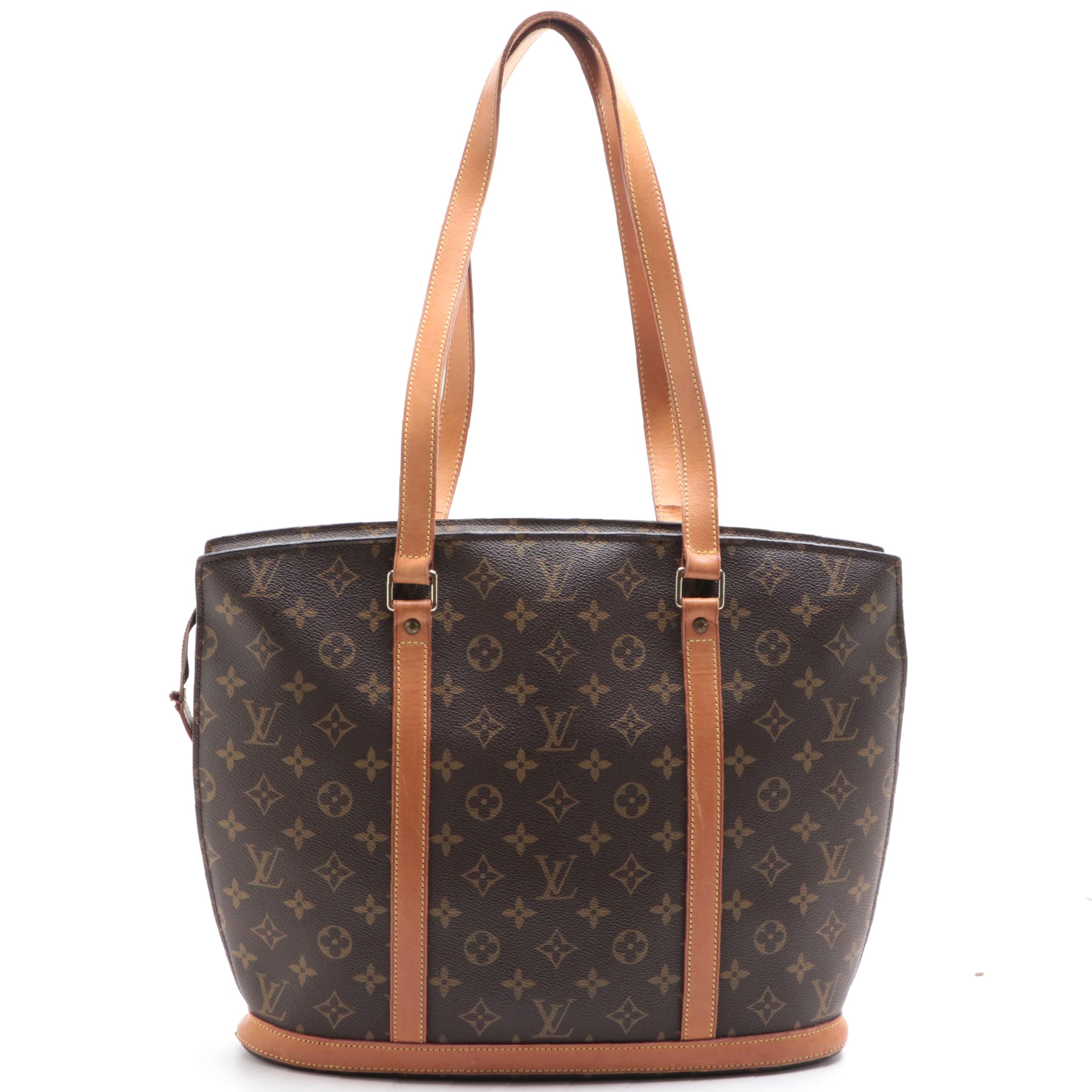 Louis Vuitton Babylone Shoulder Bag in Monogram Canvas/Vachetta Leather