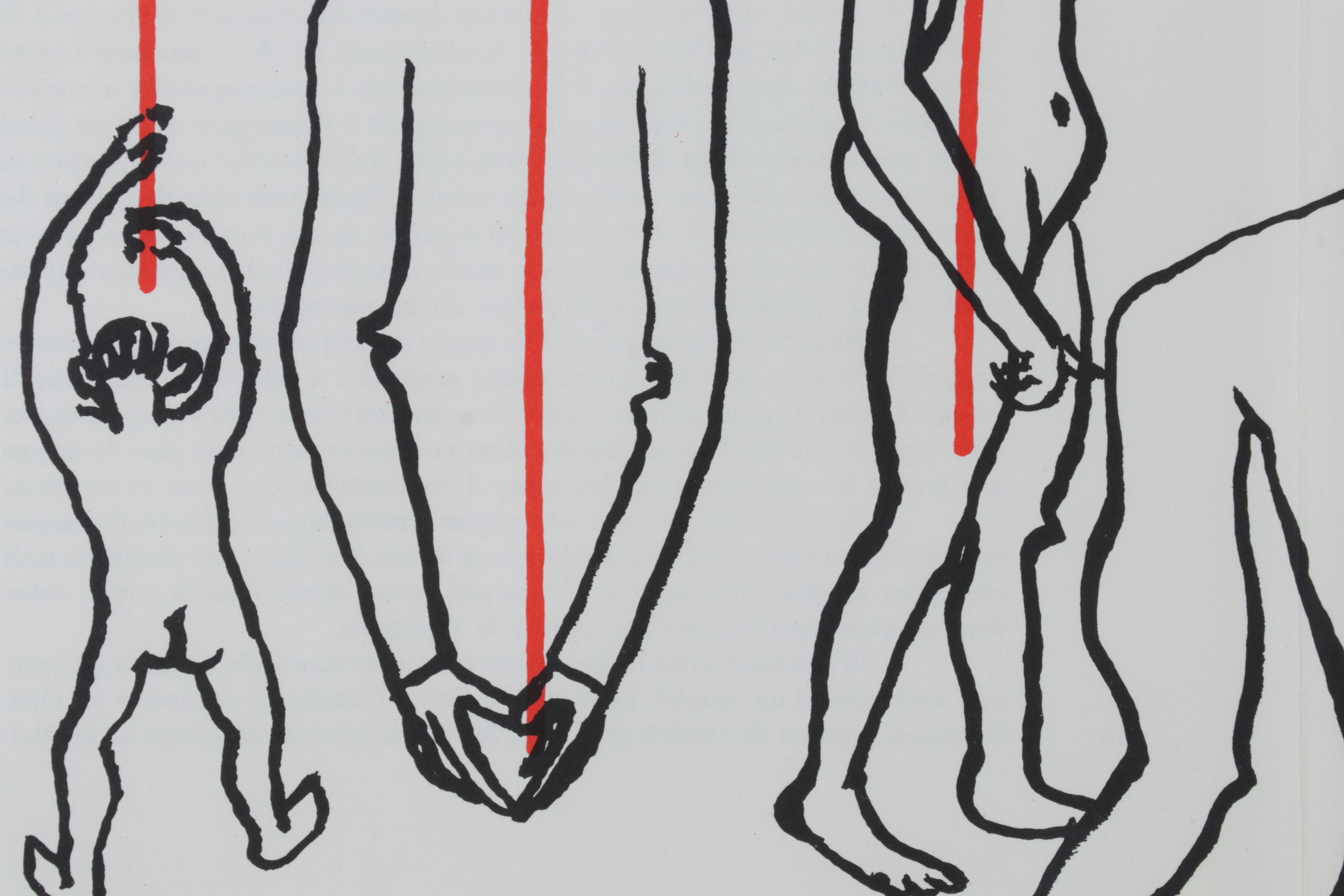 Alexander Calder Double-Page Color Lithograph for "Derrière le Miroir," 1966