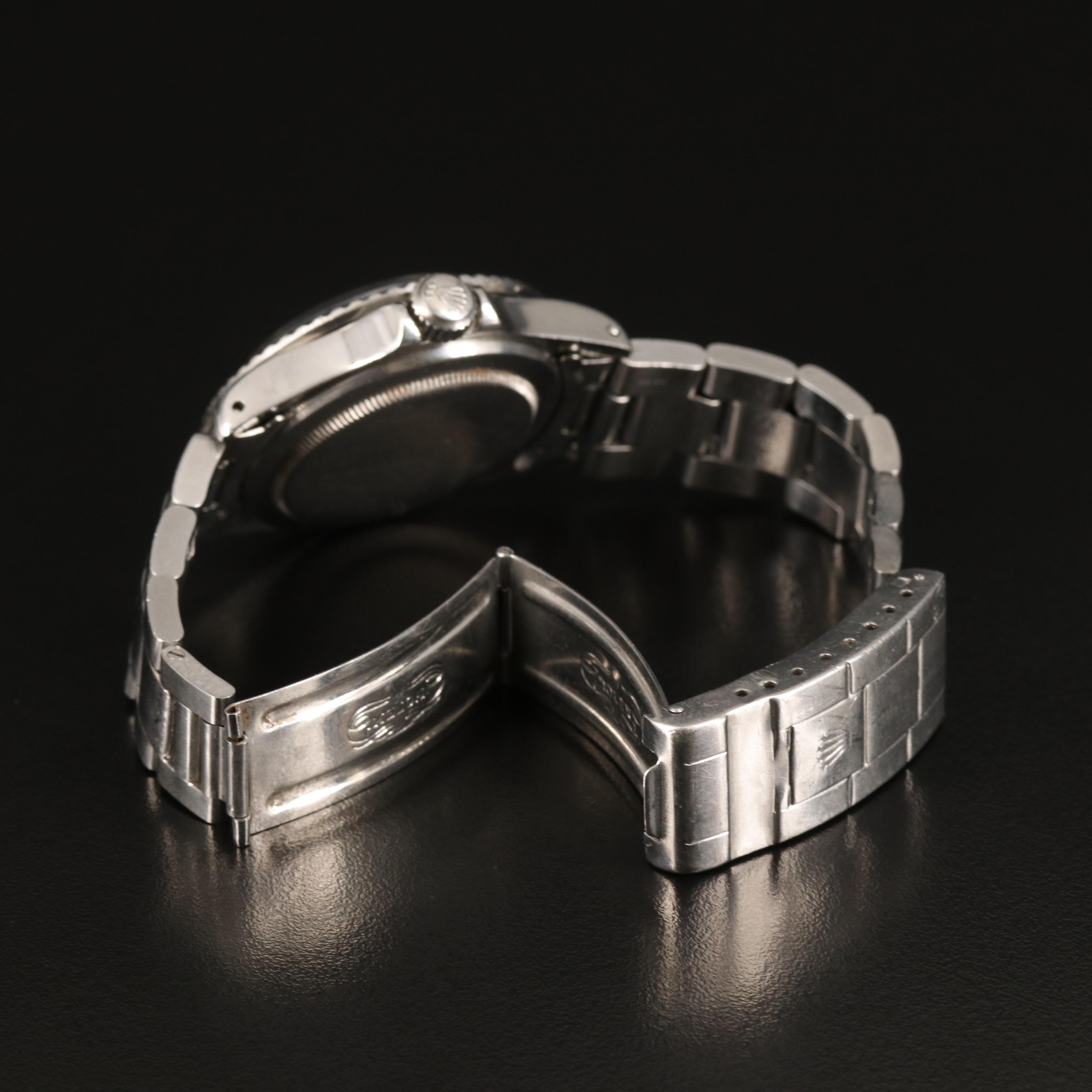 1978 Rolex Oyster Perpetual Date Submariner Light Blue Bezel Watch