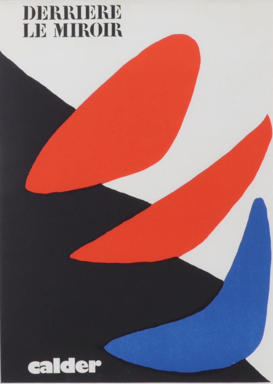 Alexander Calder Color Lithograph for "Derrière le Miroir," 1971