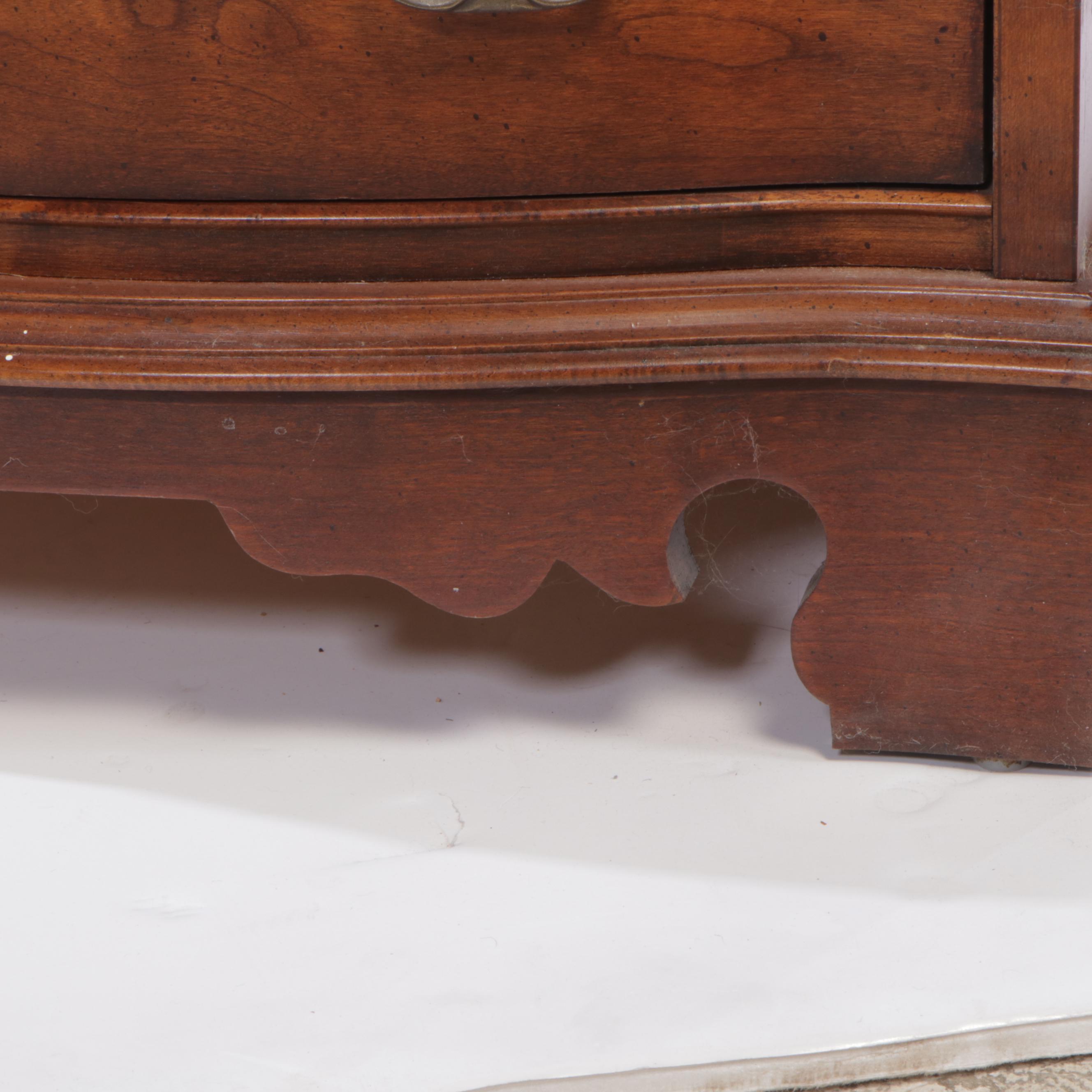 Broyhill "Premier Collections" Federal Style Cherry Three-Drawer Side Table