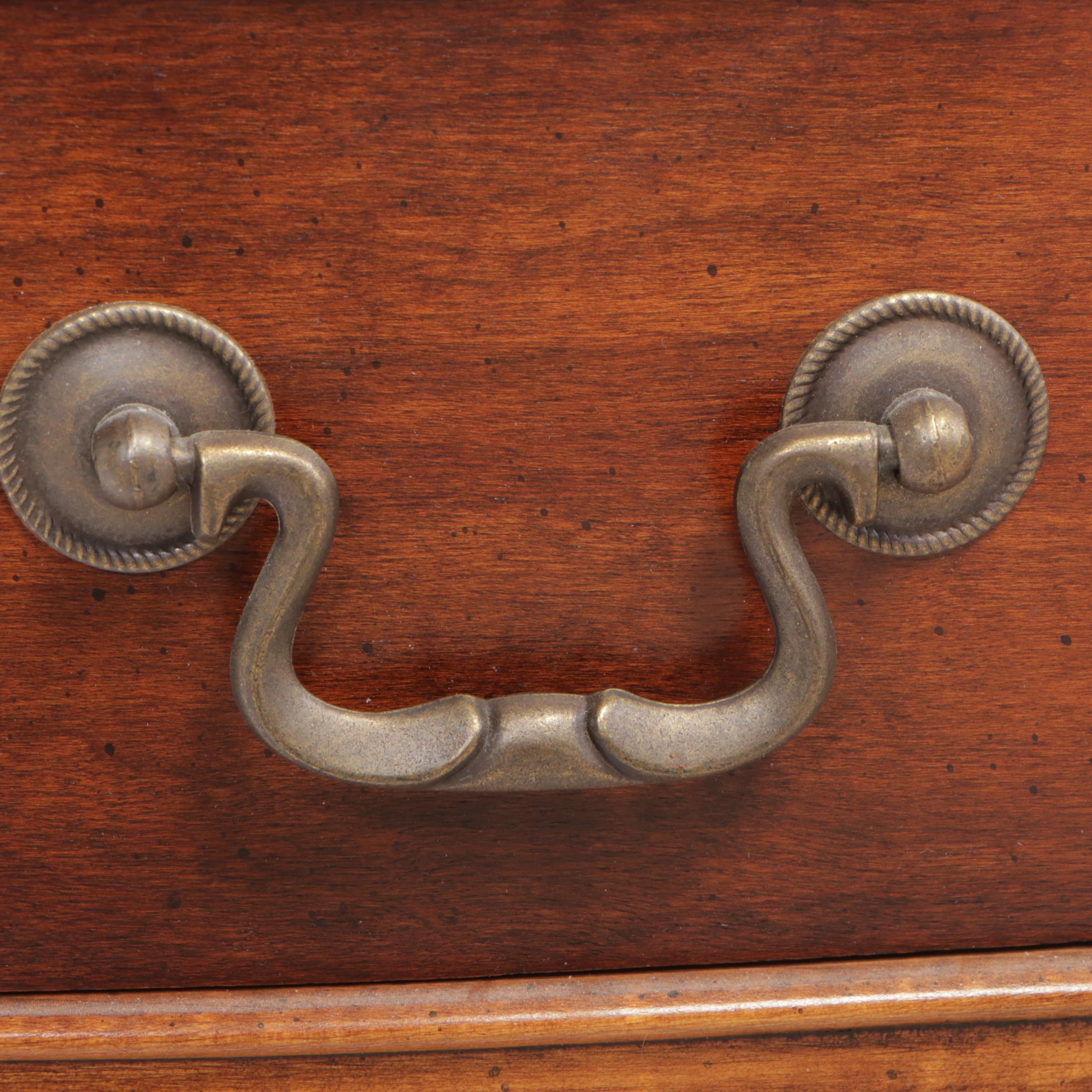 Broyhill "Premier Collections" Federal Style Cherry Three-Drawer Side Table