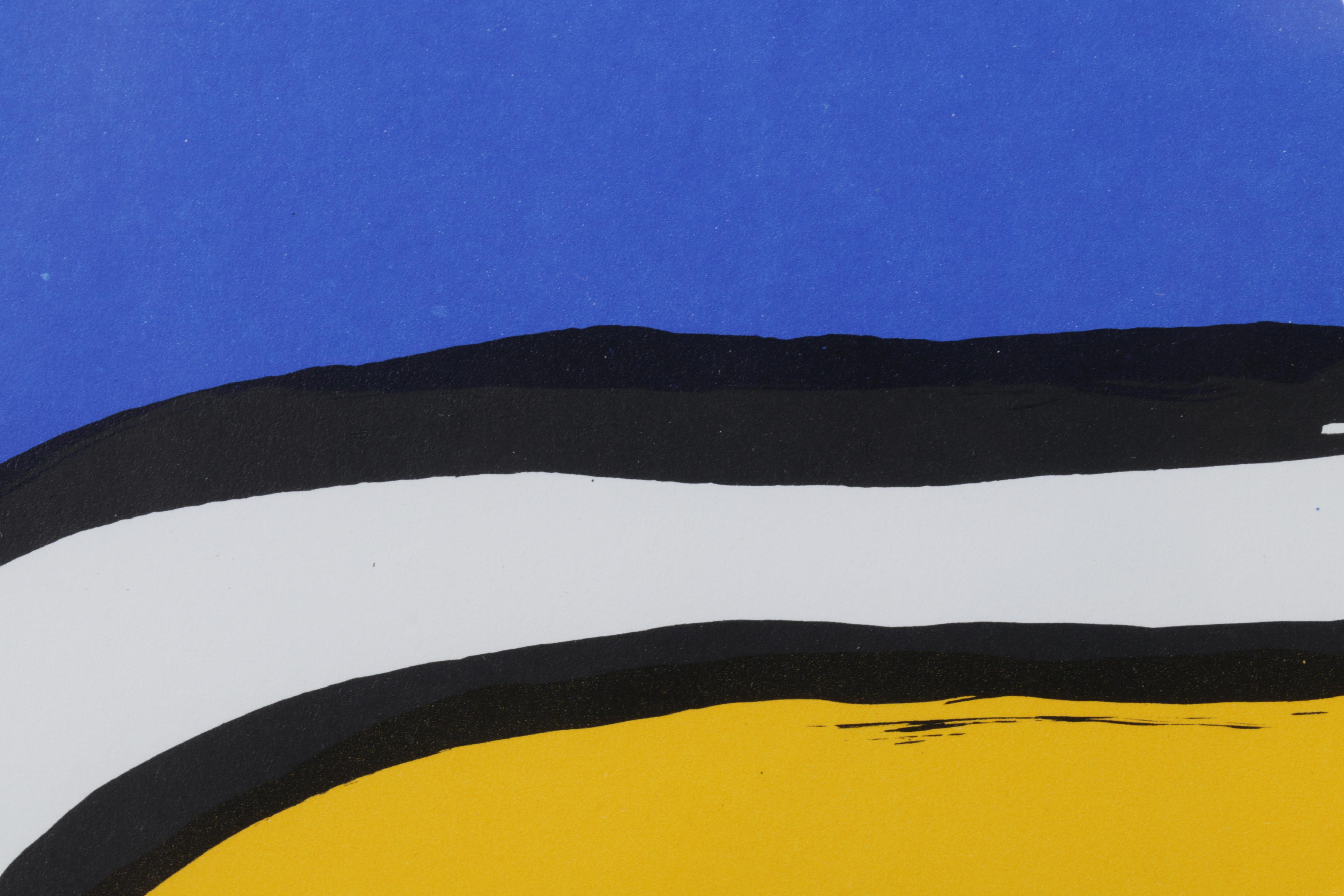 Alexander Calder Color Lithograph for "Derrière le Miroir," 1971