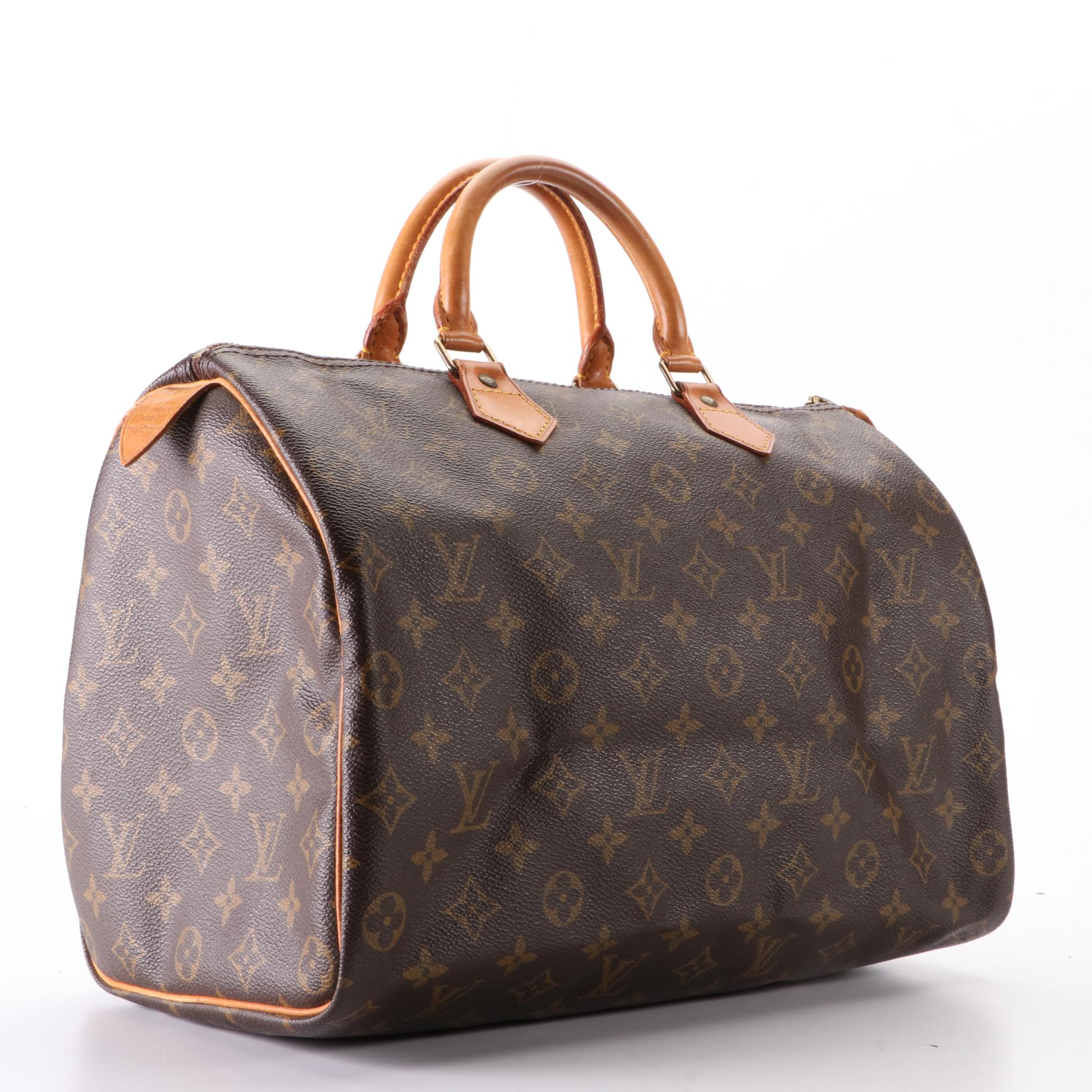 Louis Vuitton Speedy 35 in Monogram Canvas