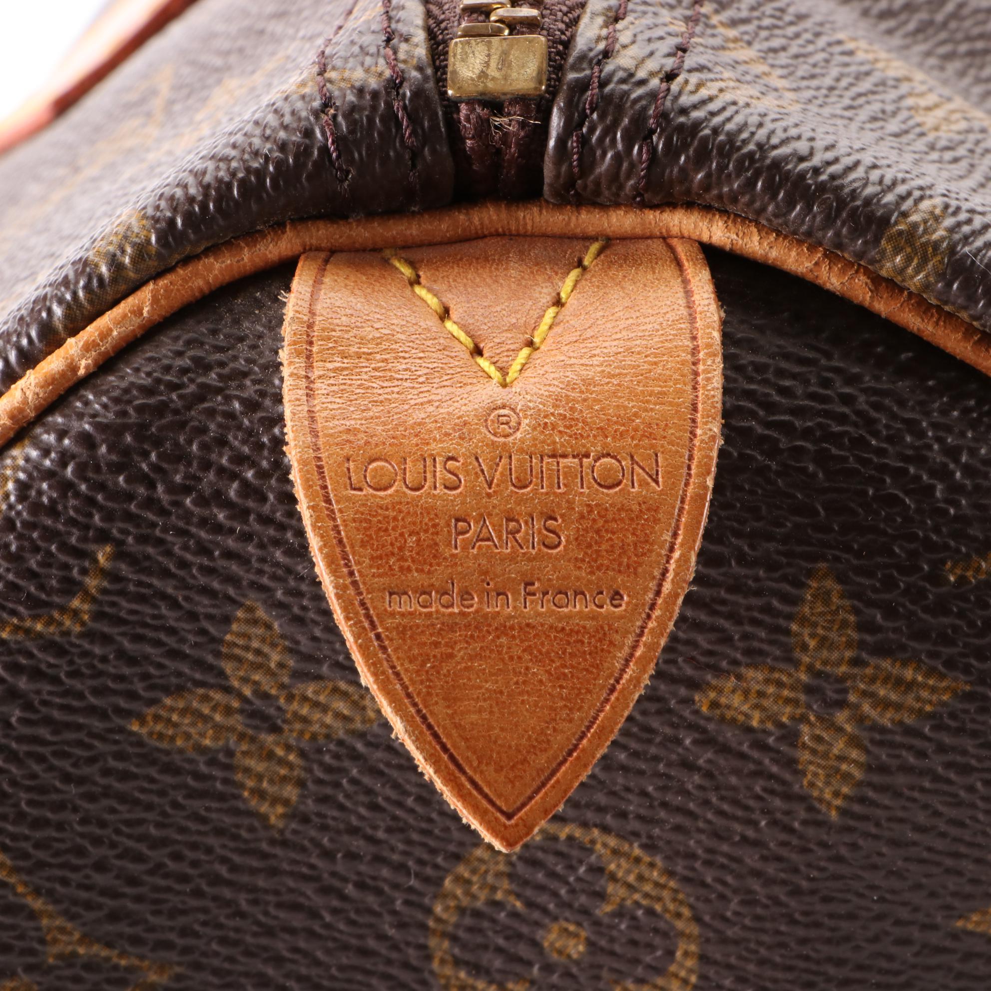 Louis Vuitton Speedy 35 in Monogram Canvas