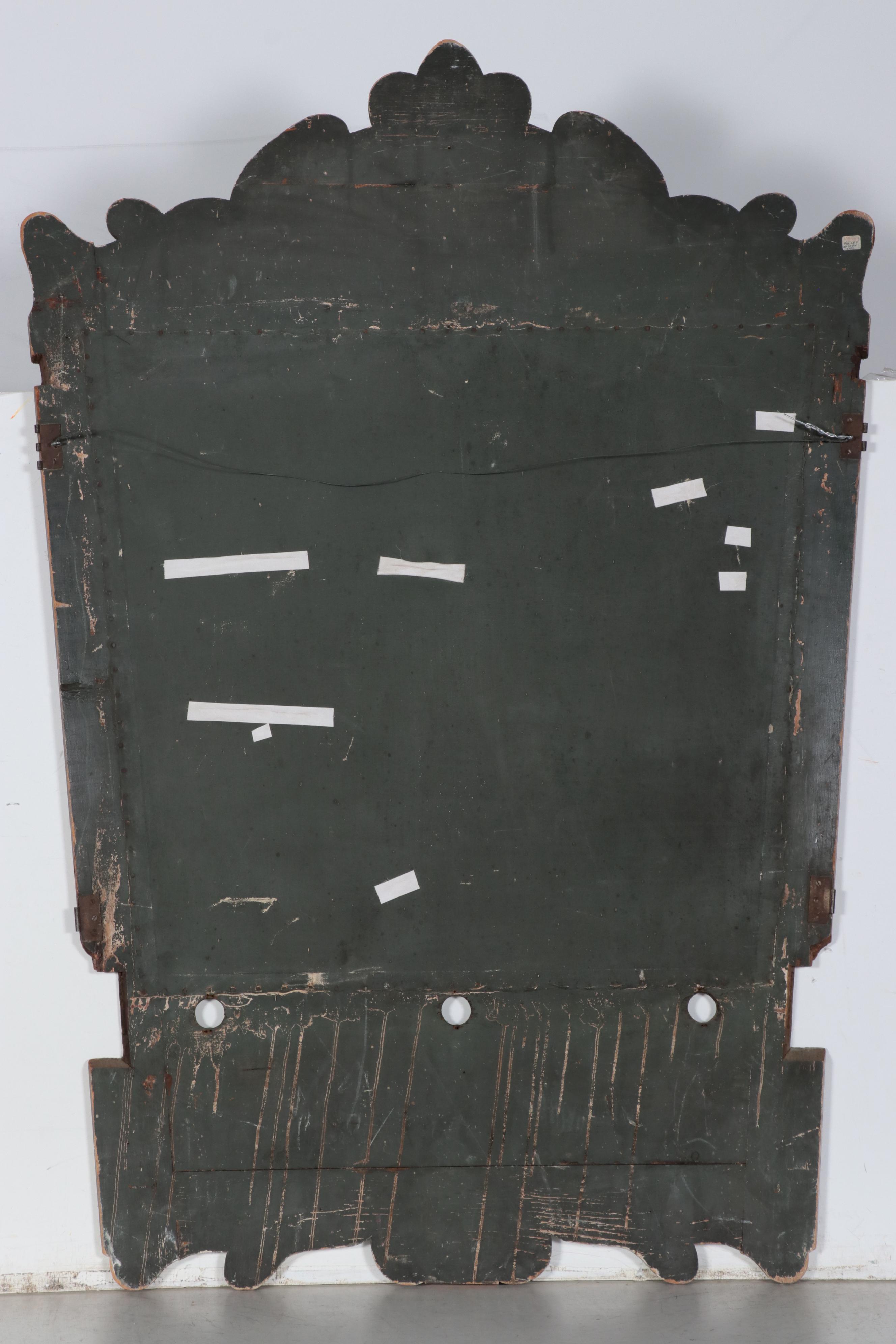 Landscape Oil Painting Circus Carousel Panels, 1909