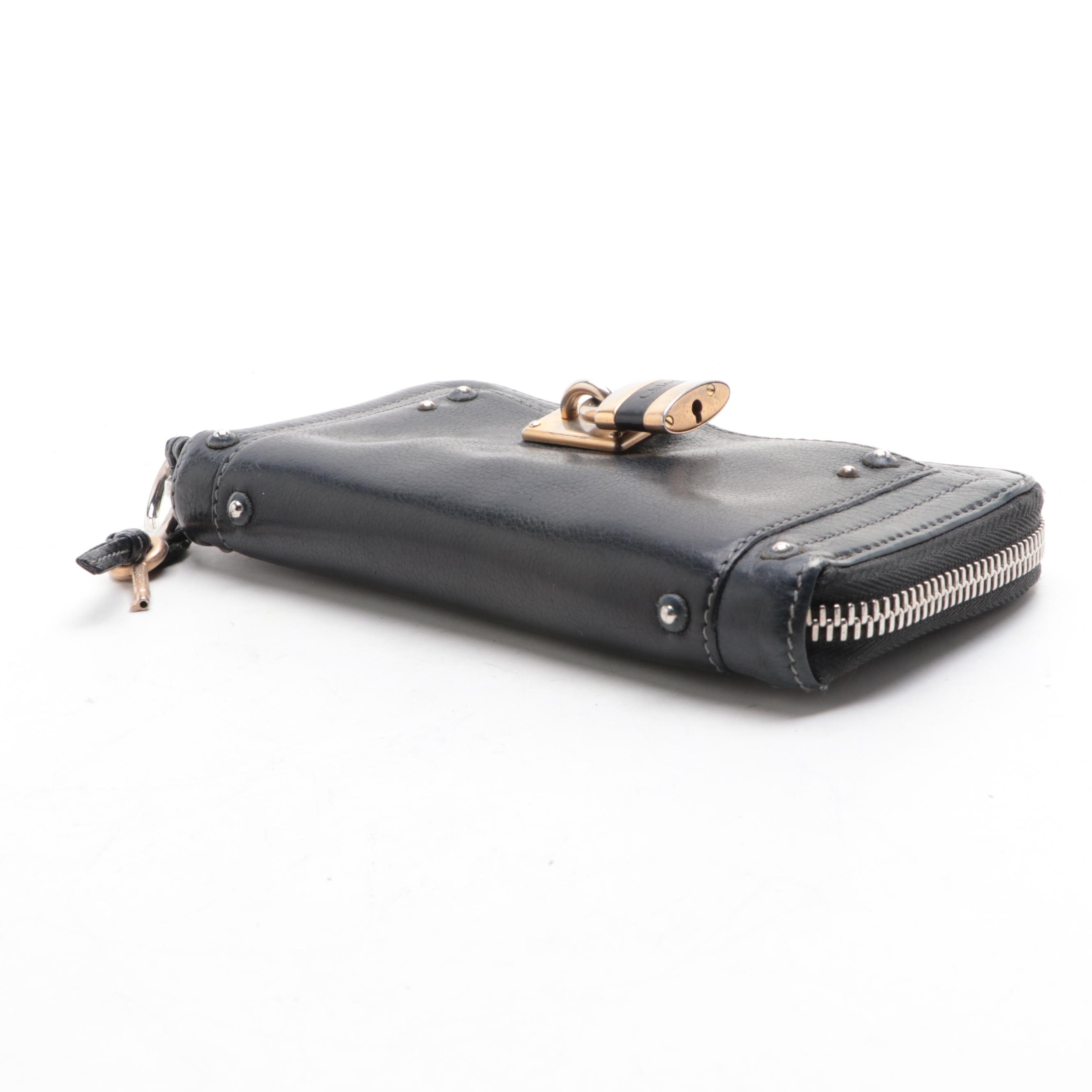 Chloé Paddington Portefeuille Wallet in Leather with Box