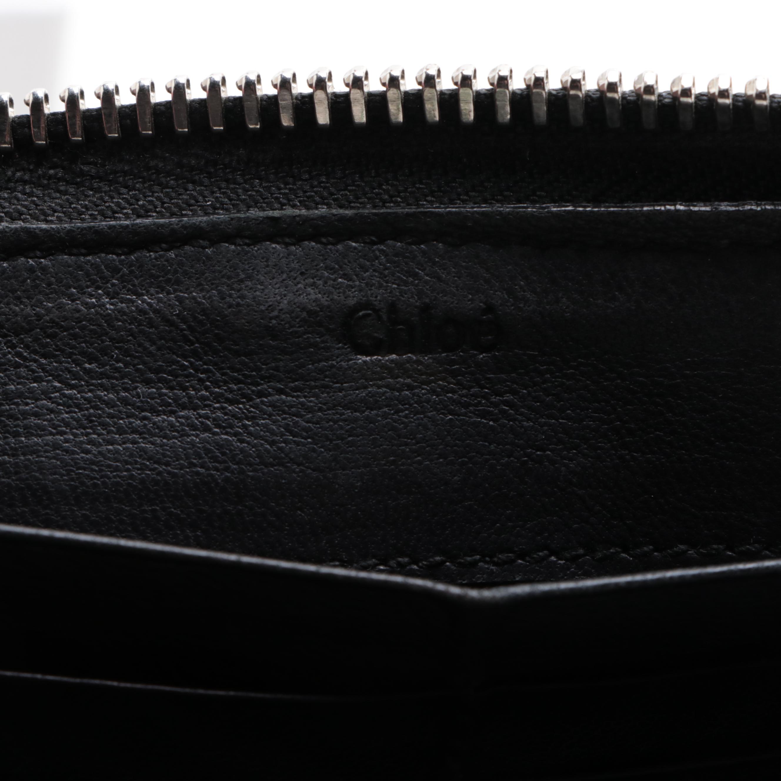 Chloé Paddington Portefeuille Wallet in Leather with Box