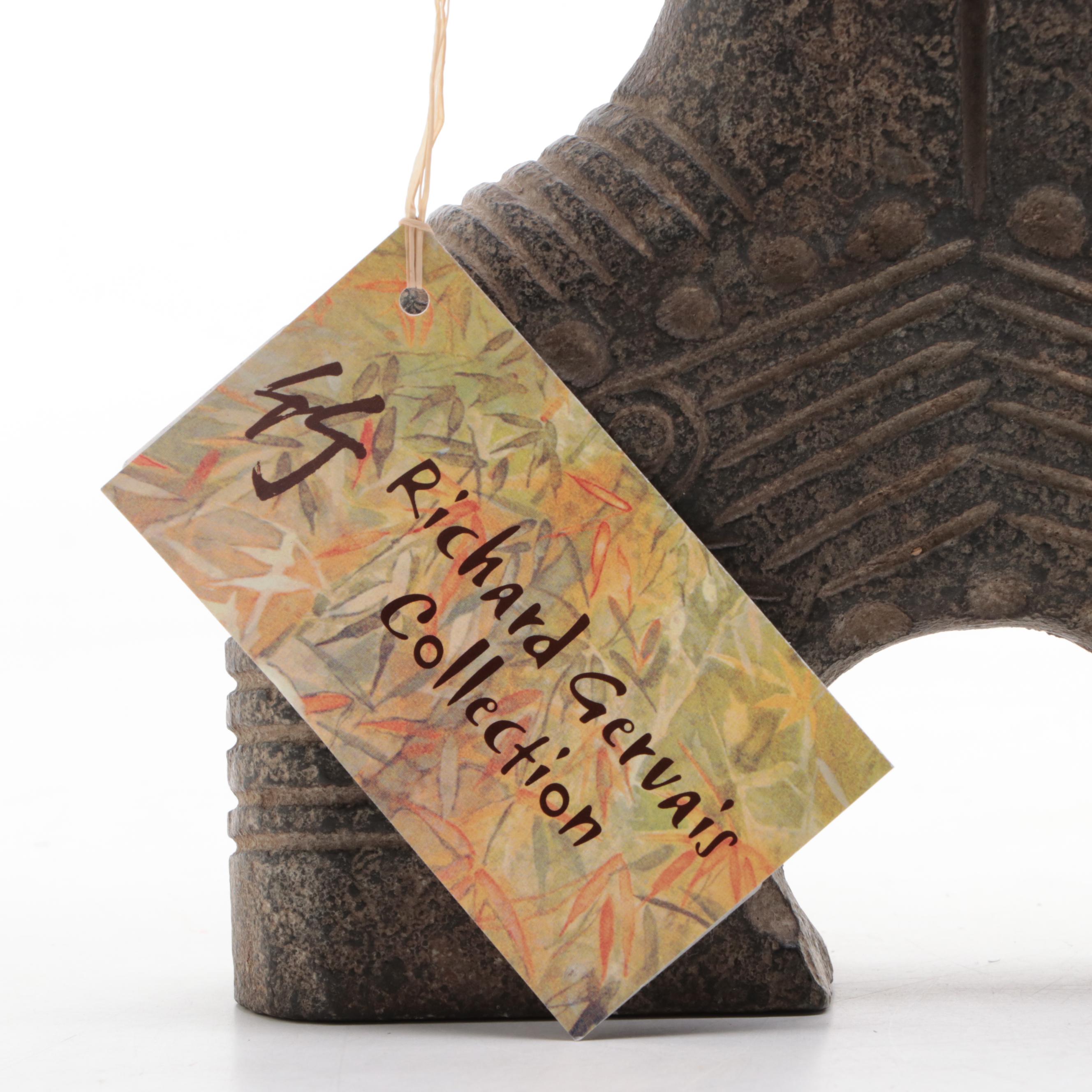 Dogu Inspired Stone Figure