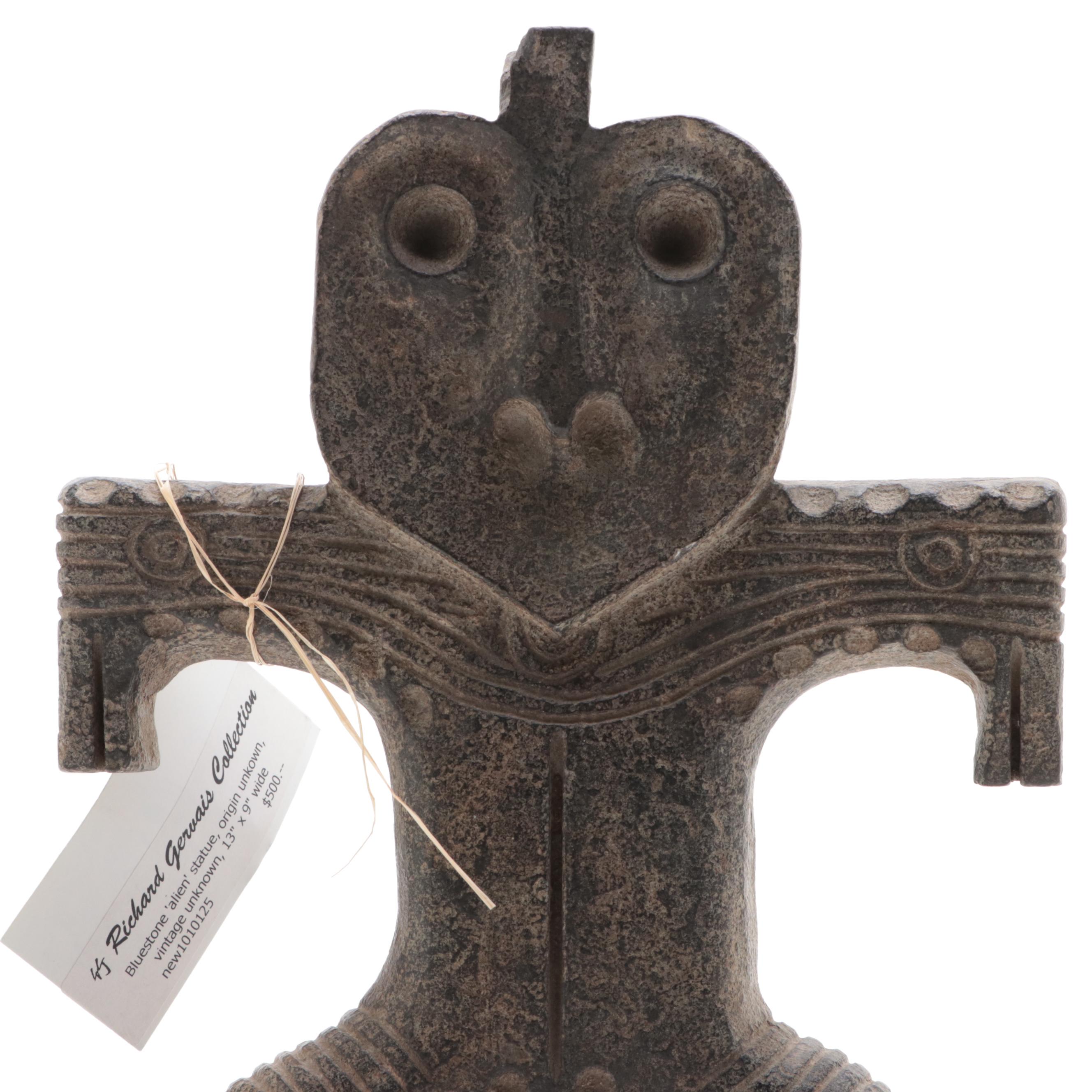 Dogu Inspired Stone Figure