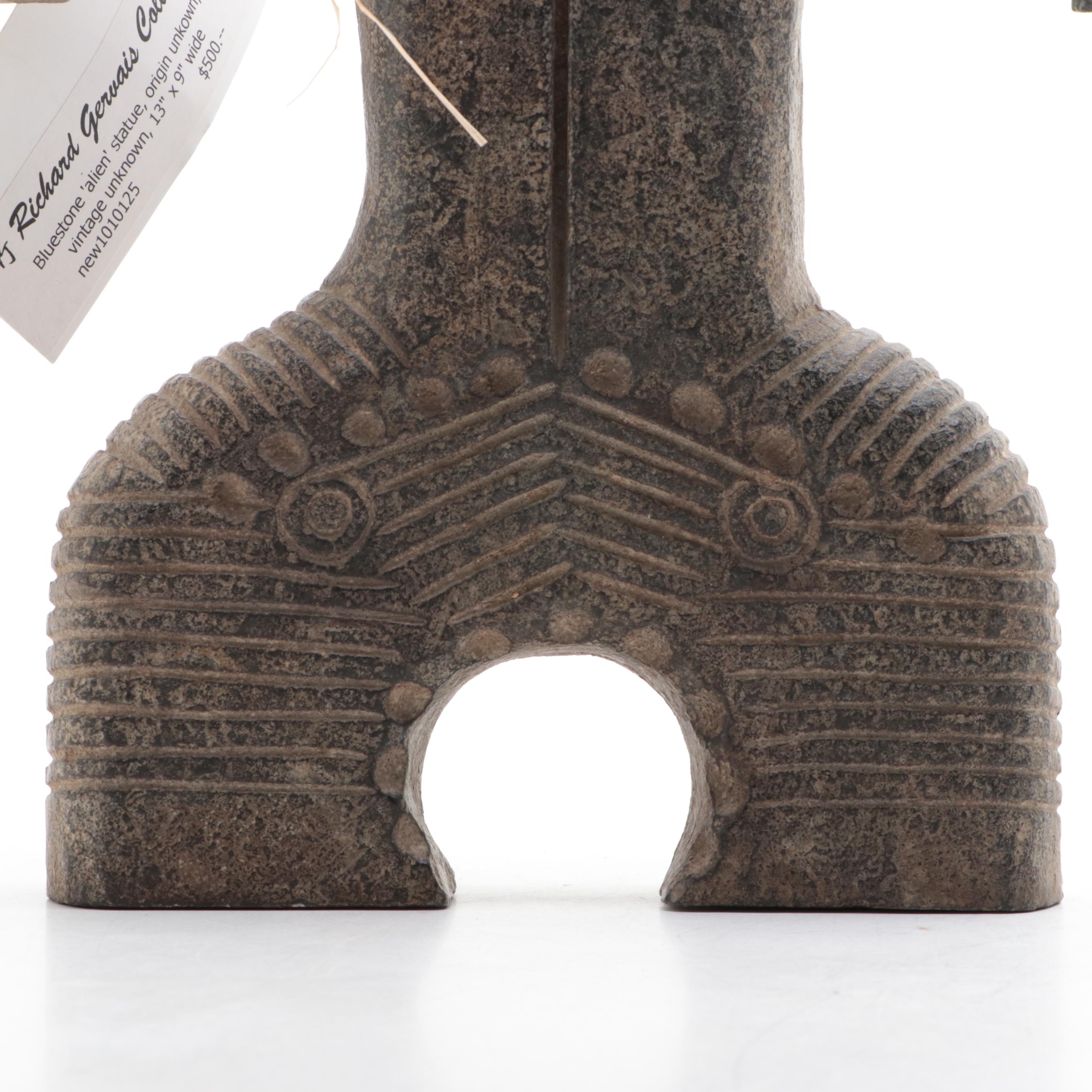 Dogu Inspired Stone Figure