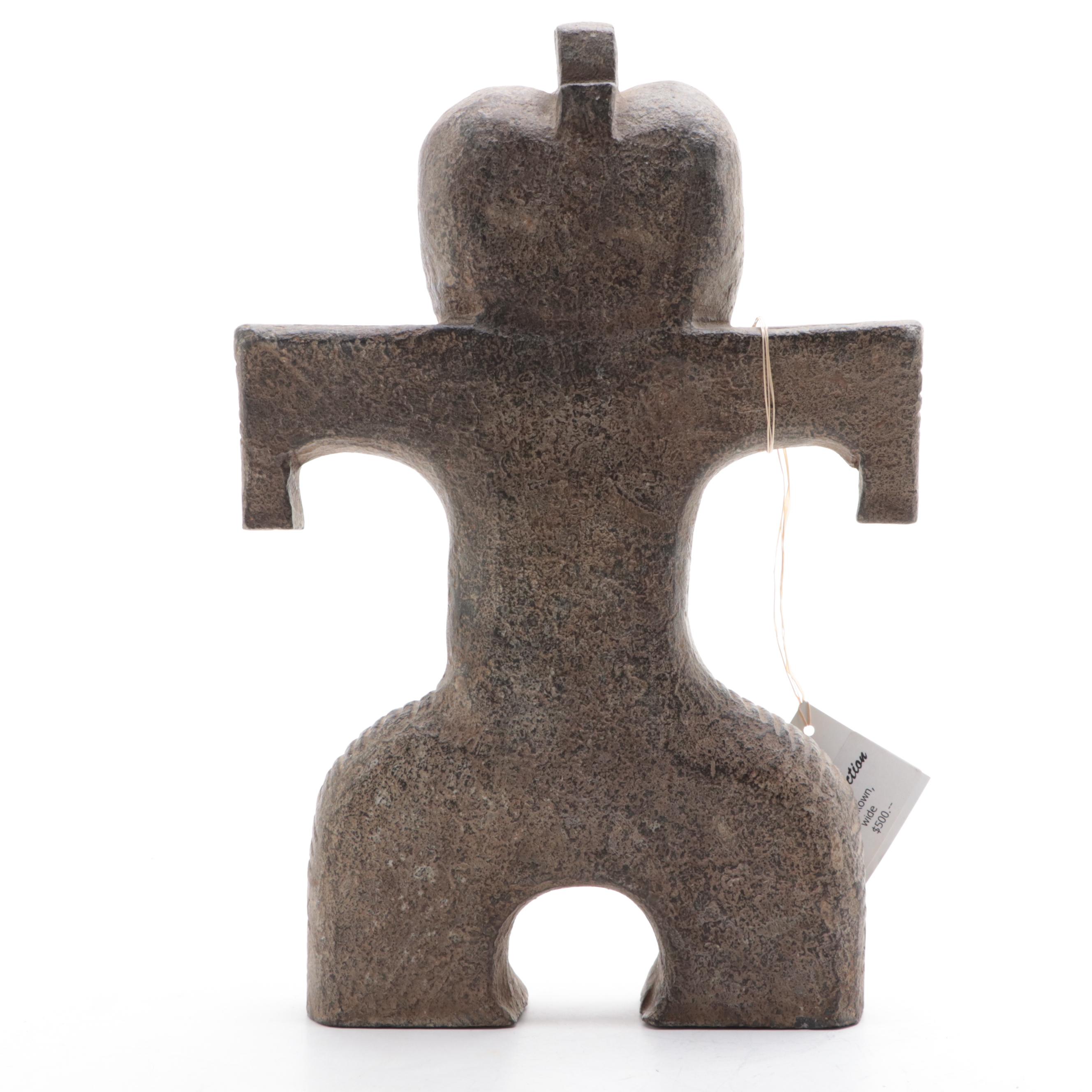 Dogu Inspired Stone Figure