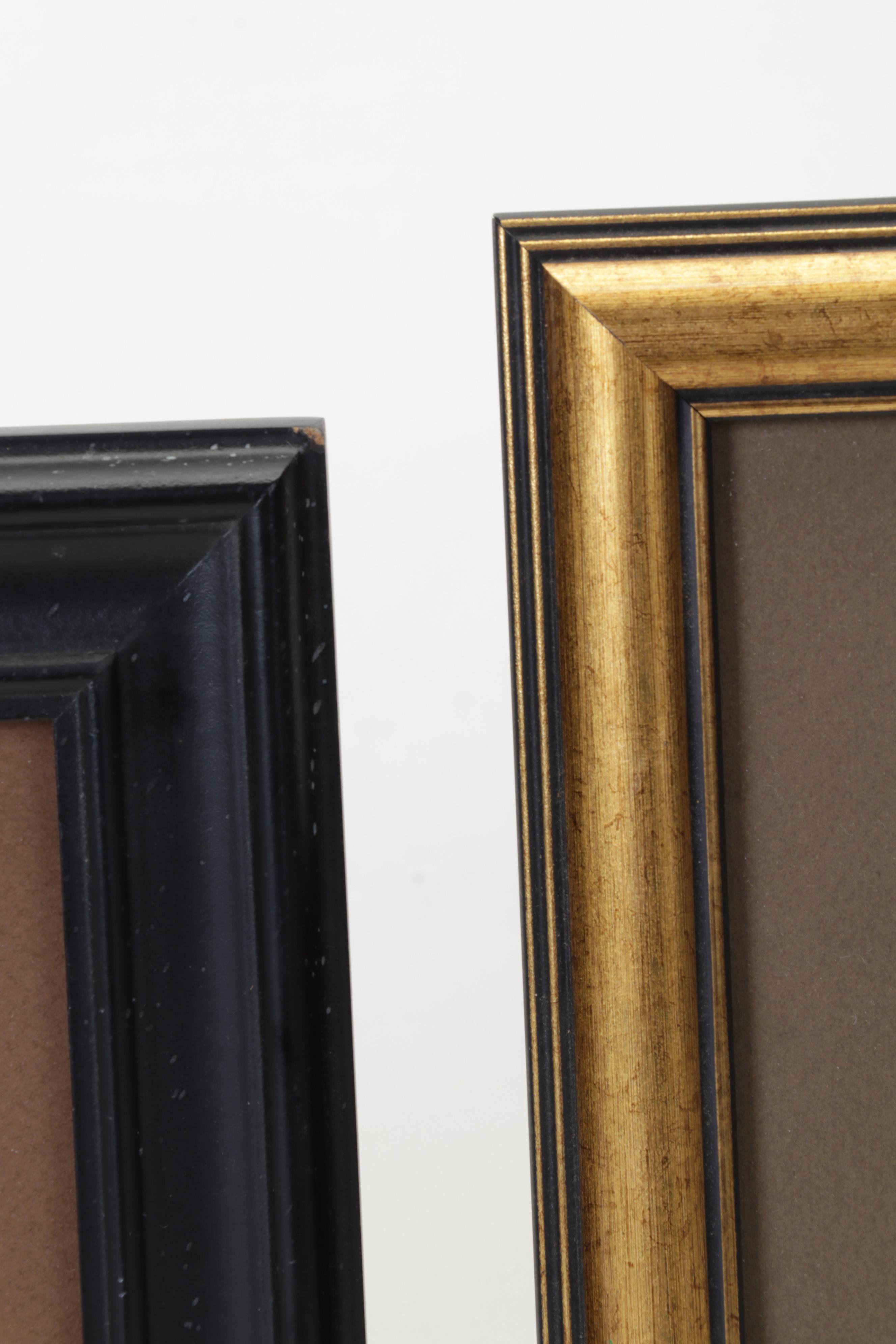 Ed Gifford Etchings "After School" and "Her Chair," Circa 1979