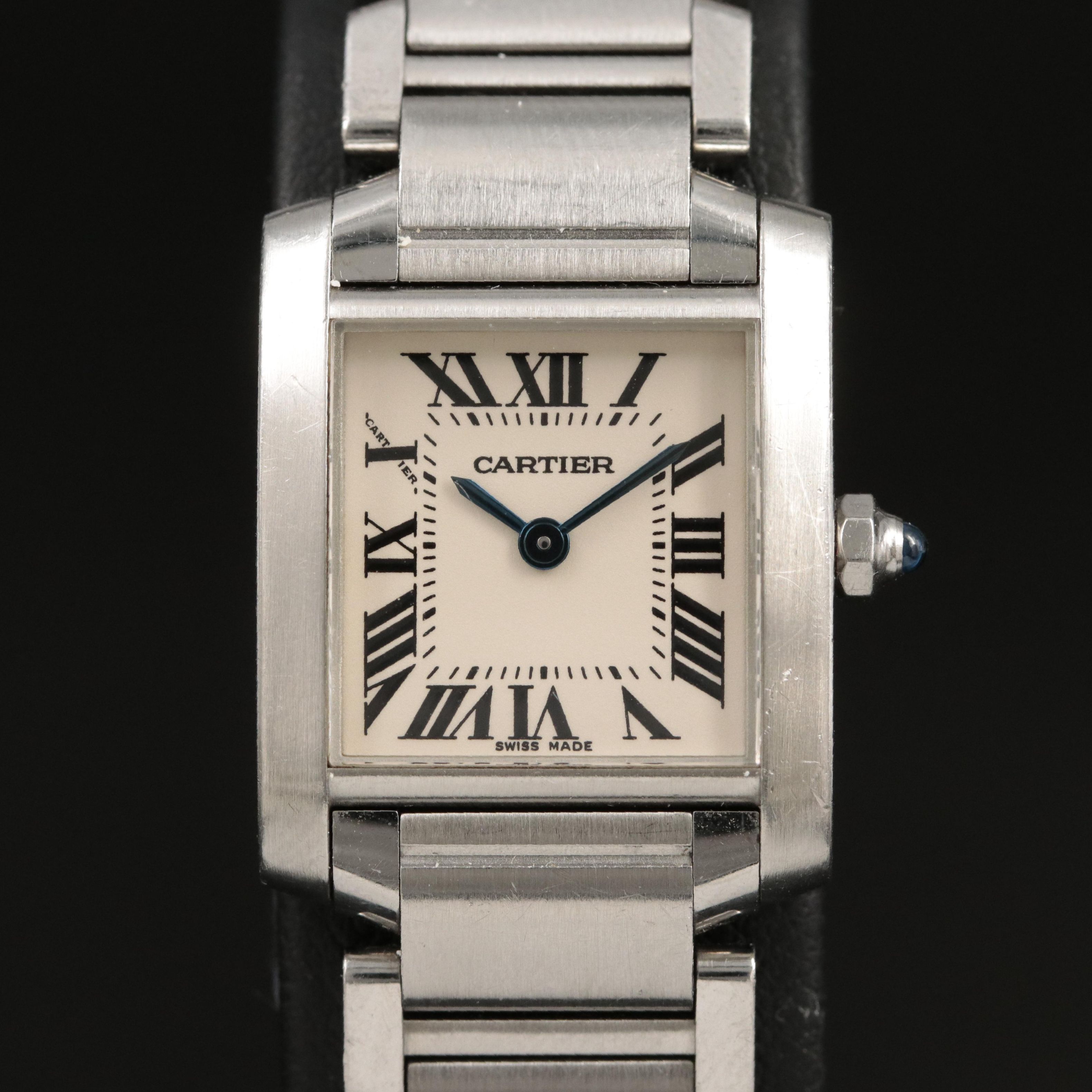 Cartier Tank Francaise Stainless Steel Watch