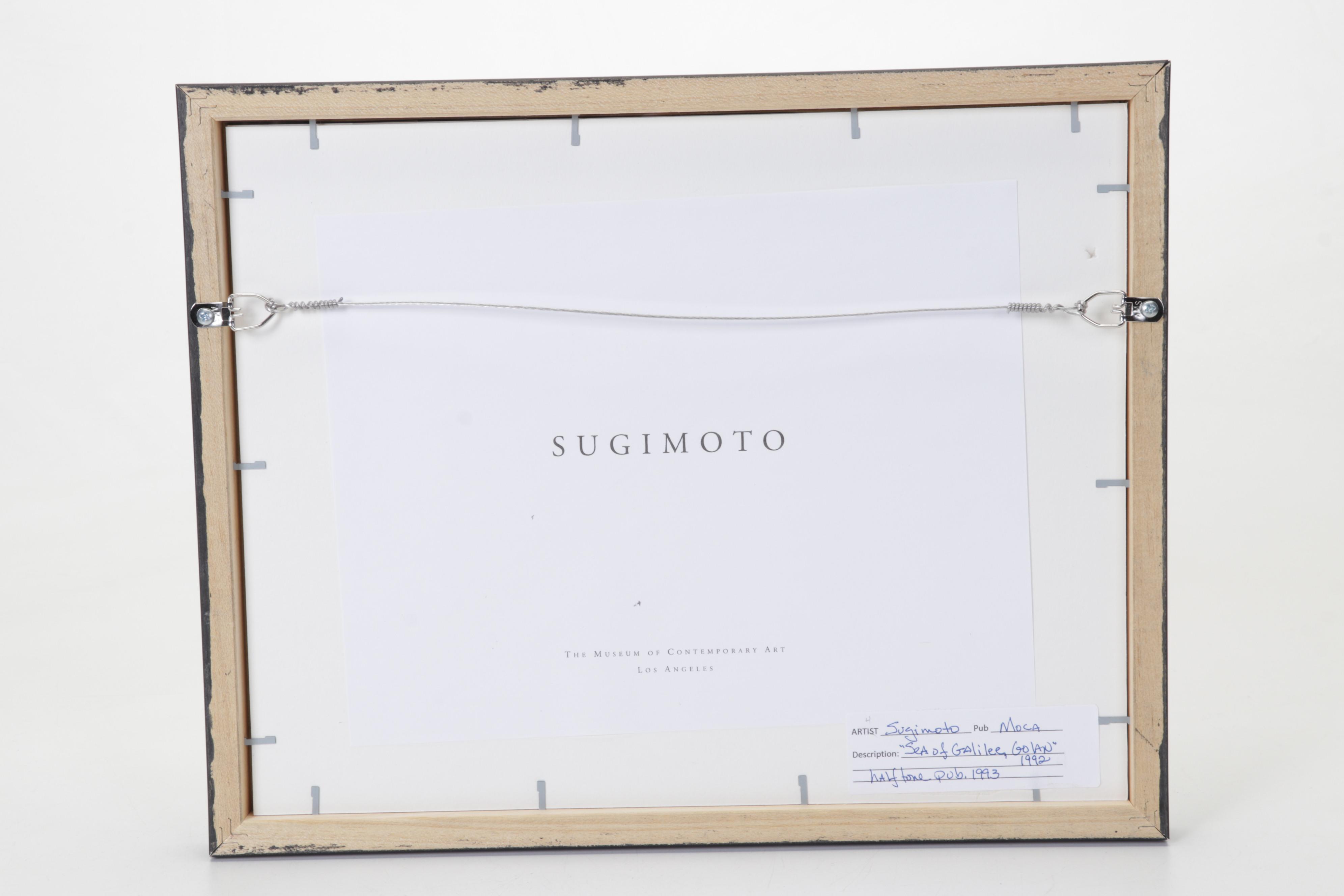 Sugimoto Hiroshi Halftone "Sea of Galilee, Golan, 1992," 1993