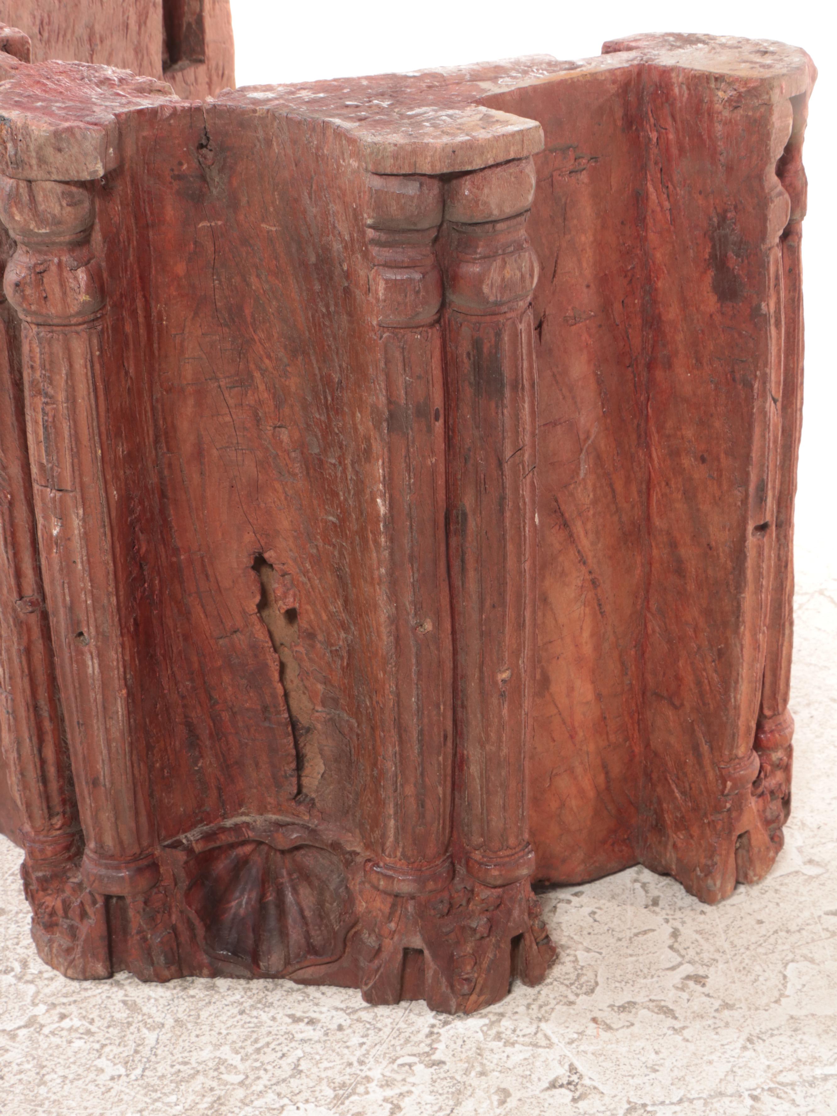 Southeast Asian Carved Wood Architectural Salvage