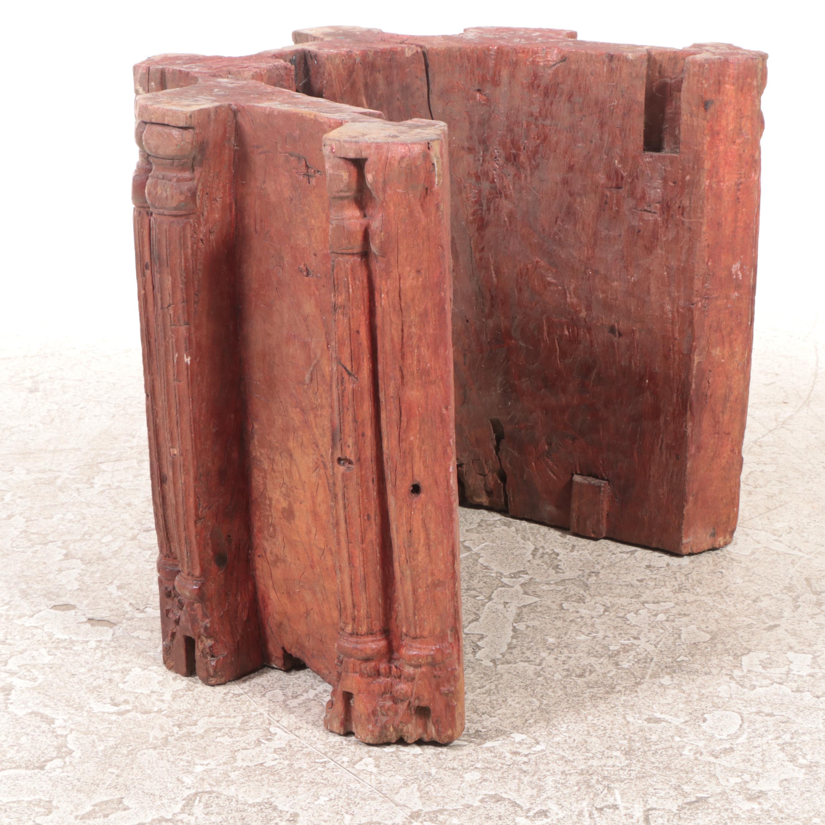 Southeast Asian Carved Wood Architectural Salvage