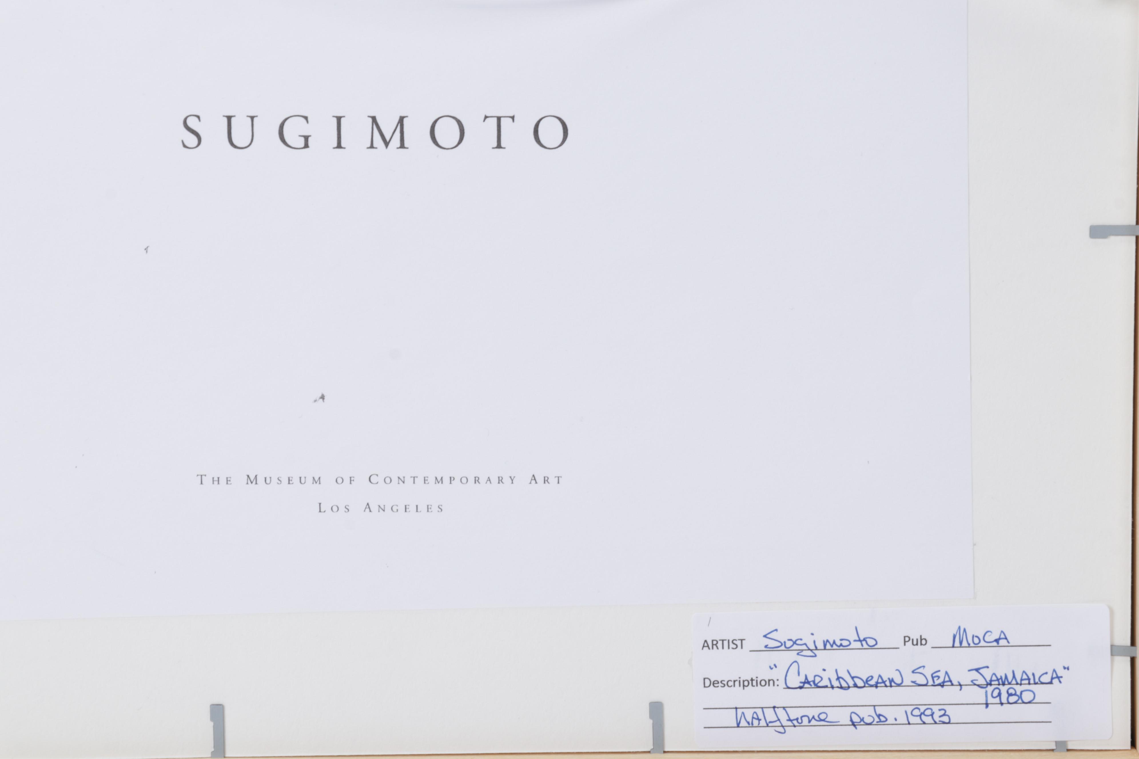 Sugimoto Hiroshi Halftone "Caribbean Sea, Jamaica, 1980," 1993