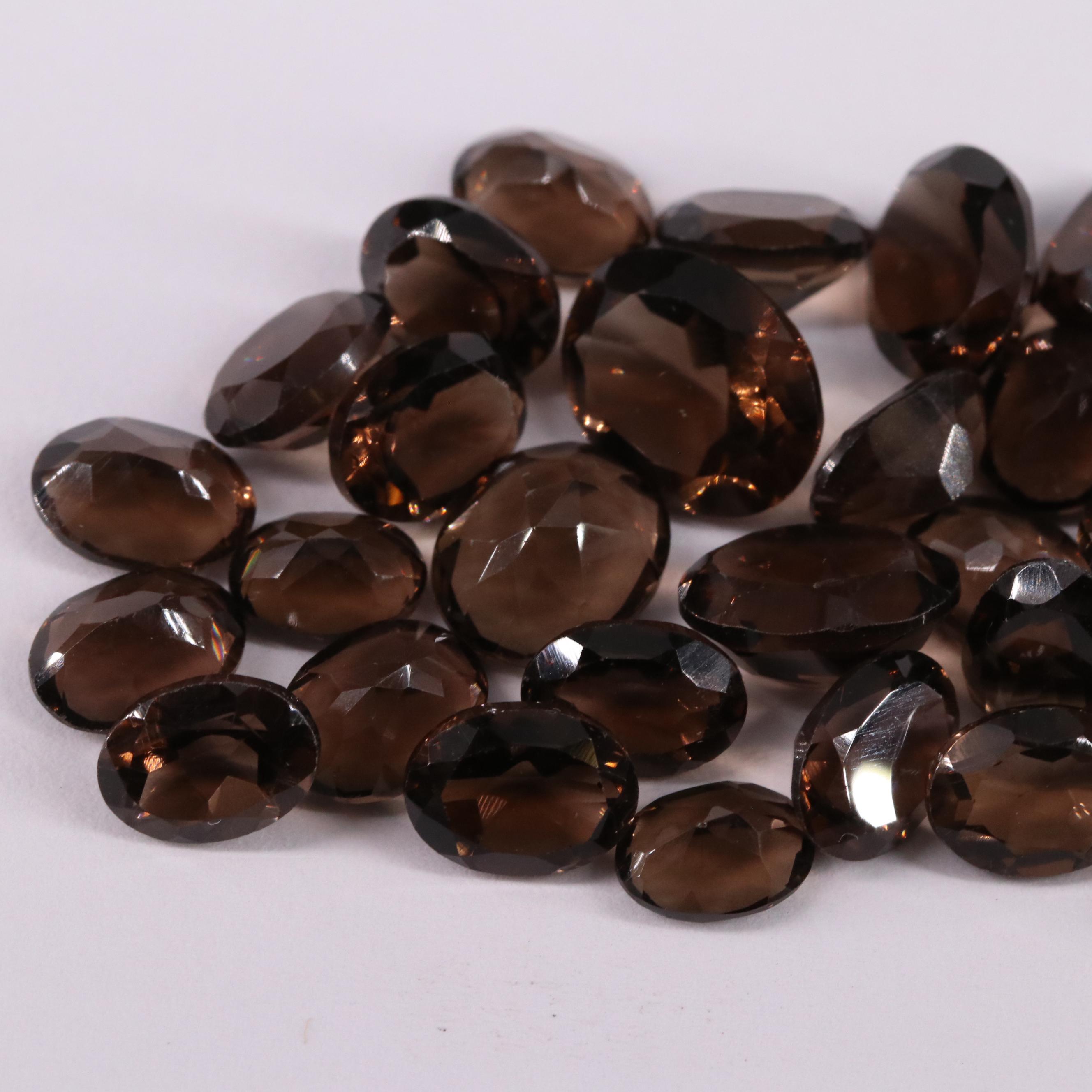 Loose 50.01 CTW Smoky Quartz