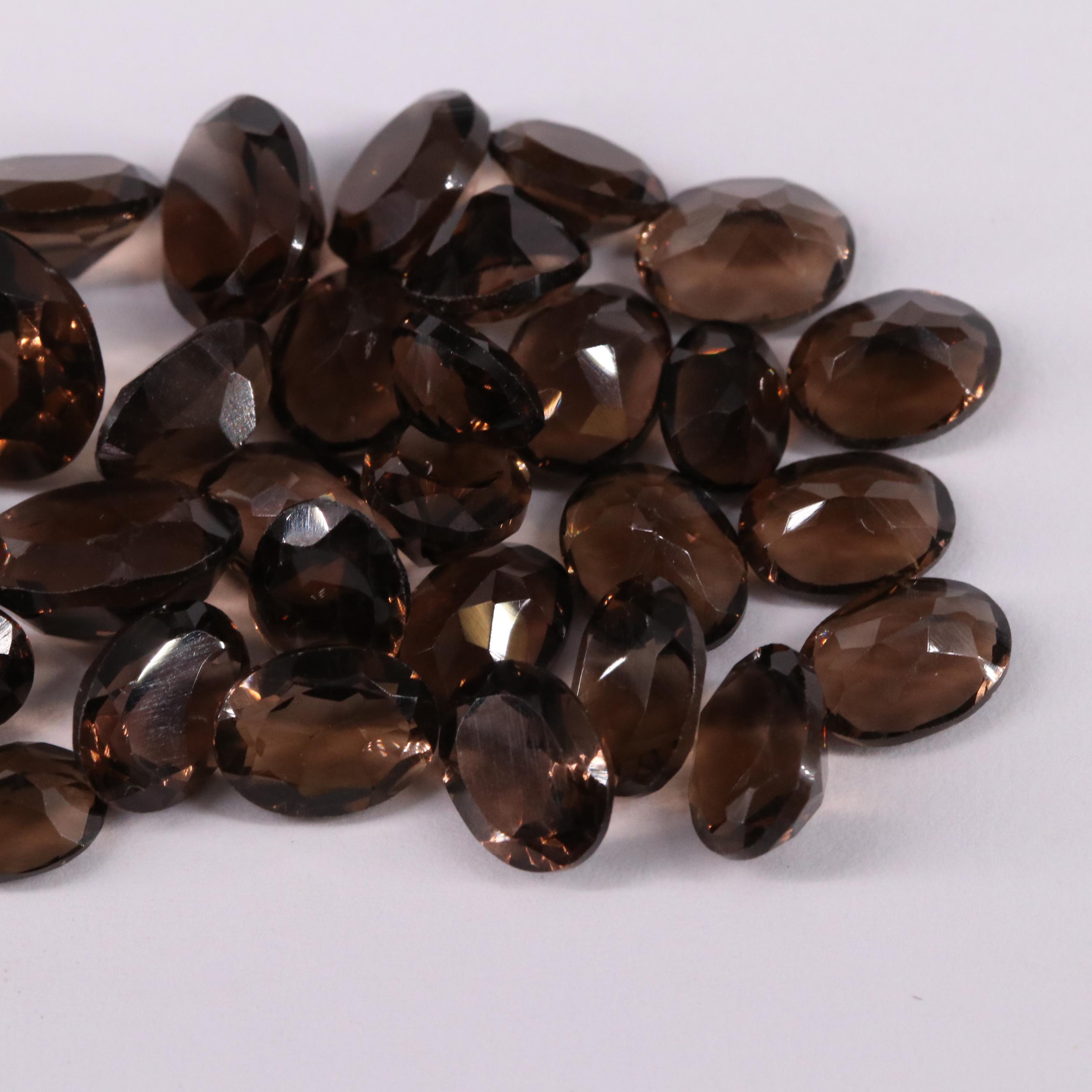 Loose 50.01 CTW Smoky Quartz