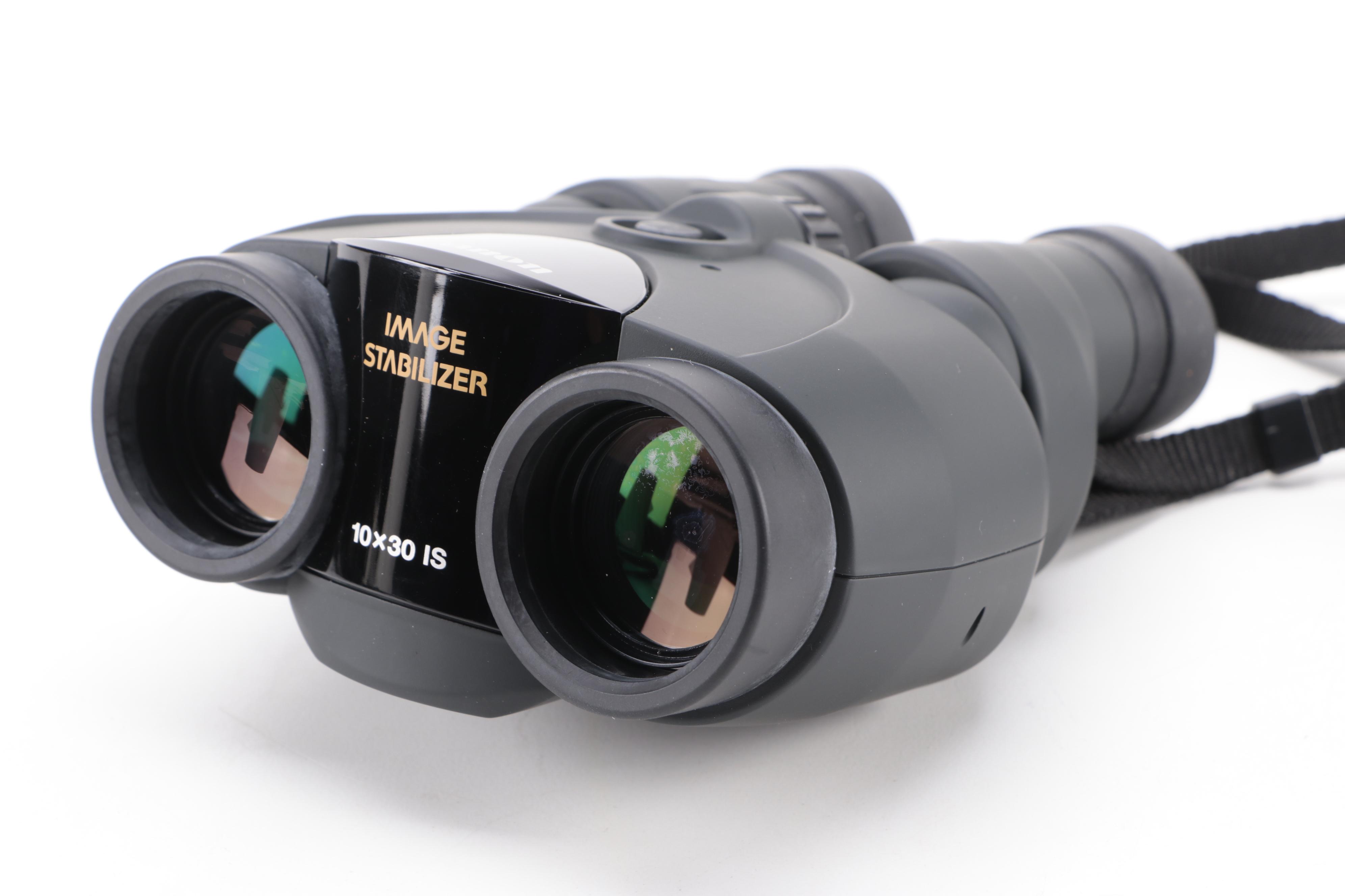 Canon Image Stabilizer 10x30 IS Binoculars with Case