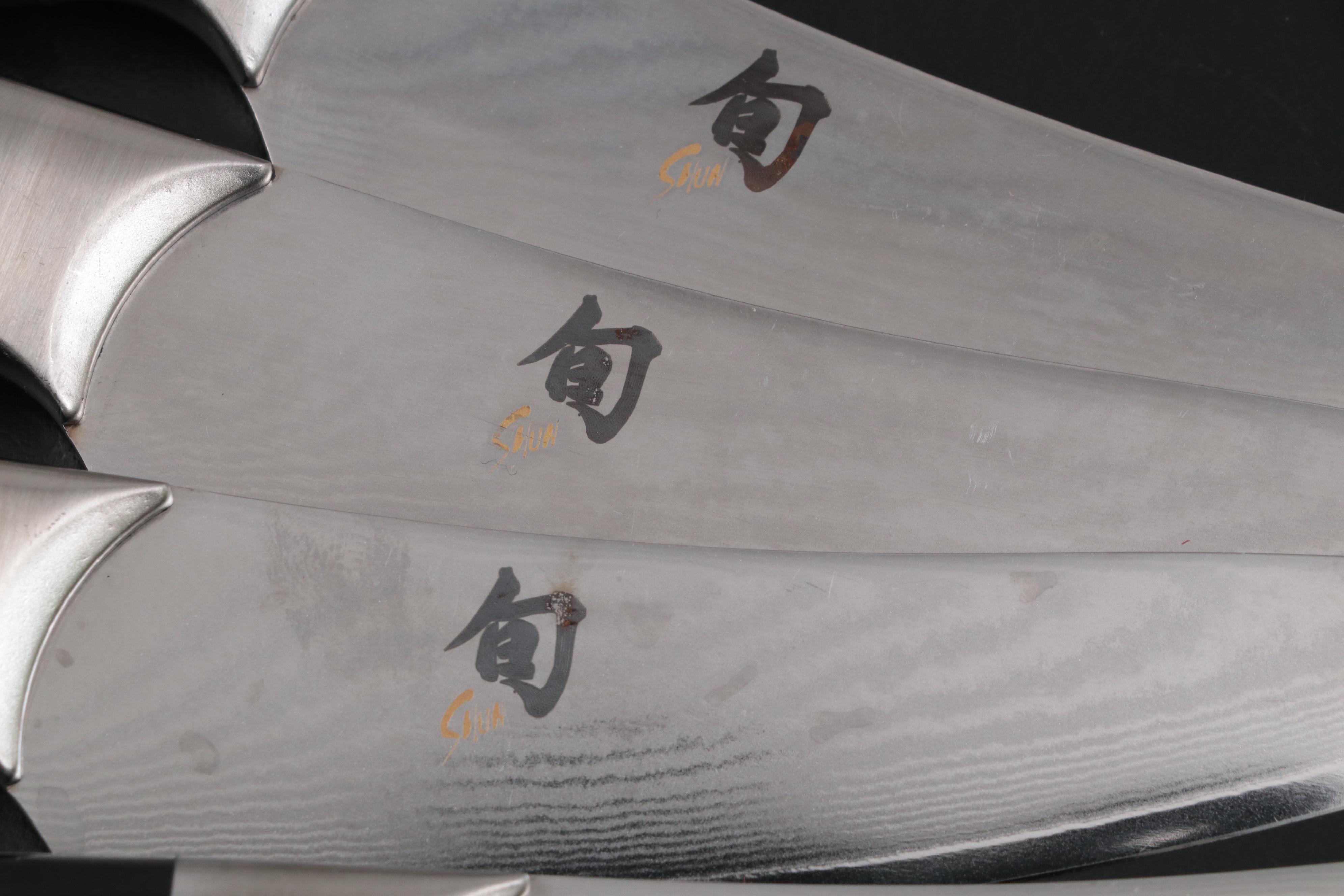 Shun Cutlery Damascus Steel Ken Onion Steak Knives