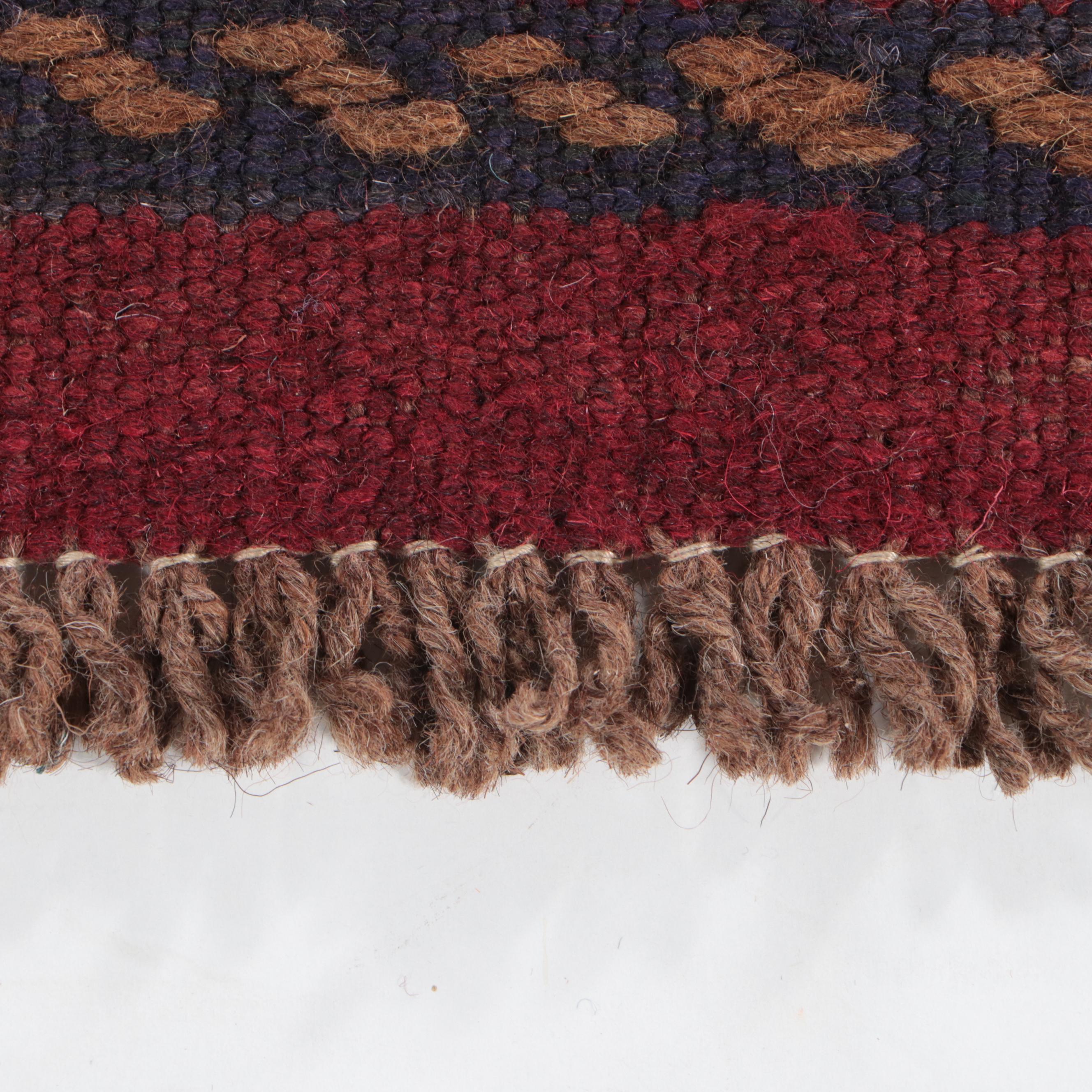 1'8 x 7'8 Hand-Knotted Pakistani Tajik Runner Rug