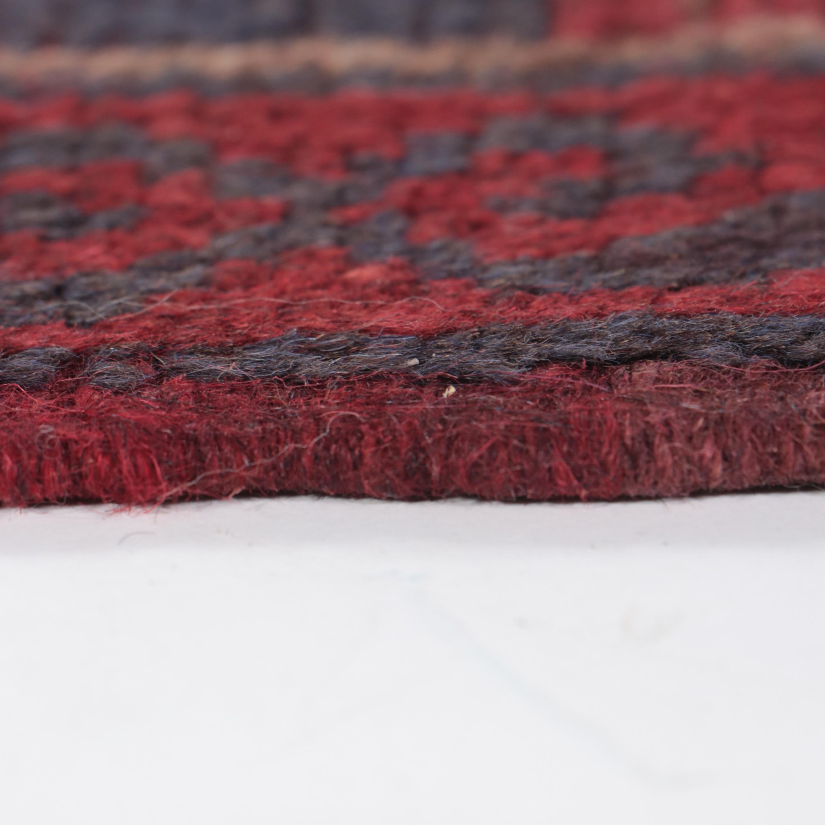 1'8 x 7'8 Hand-Knotted Pakistani Tajik Runner Rug