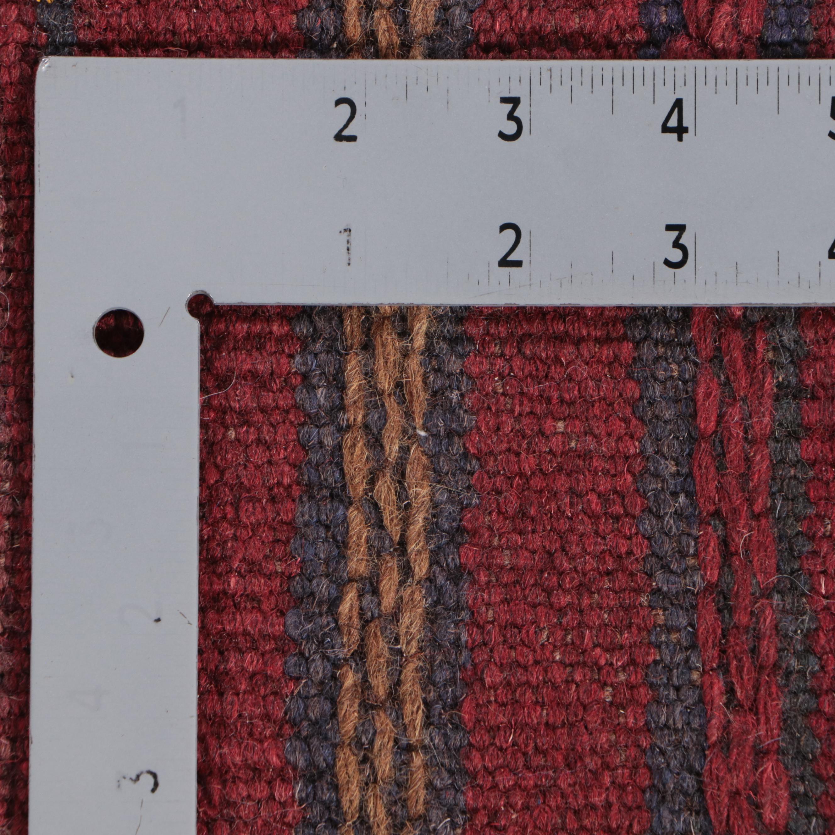 1'8 x 7'8 Hand-Knotted Pakistani Tajik Runner Rug