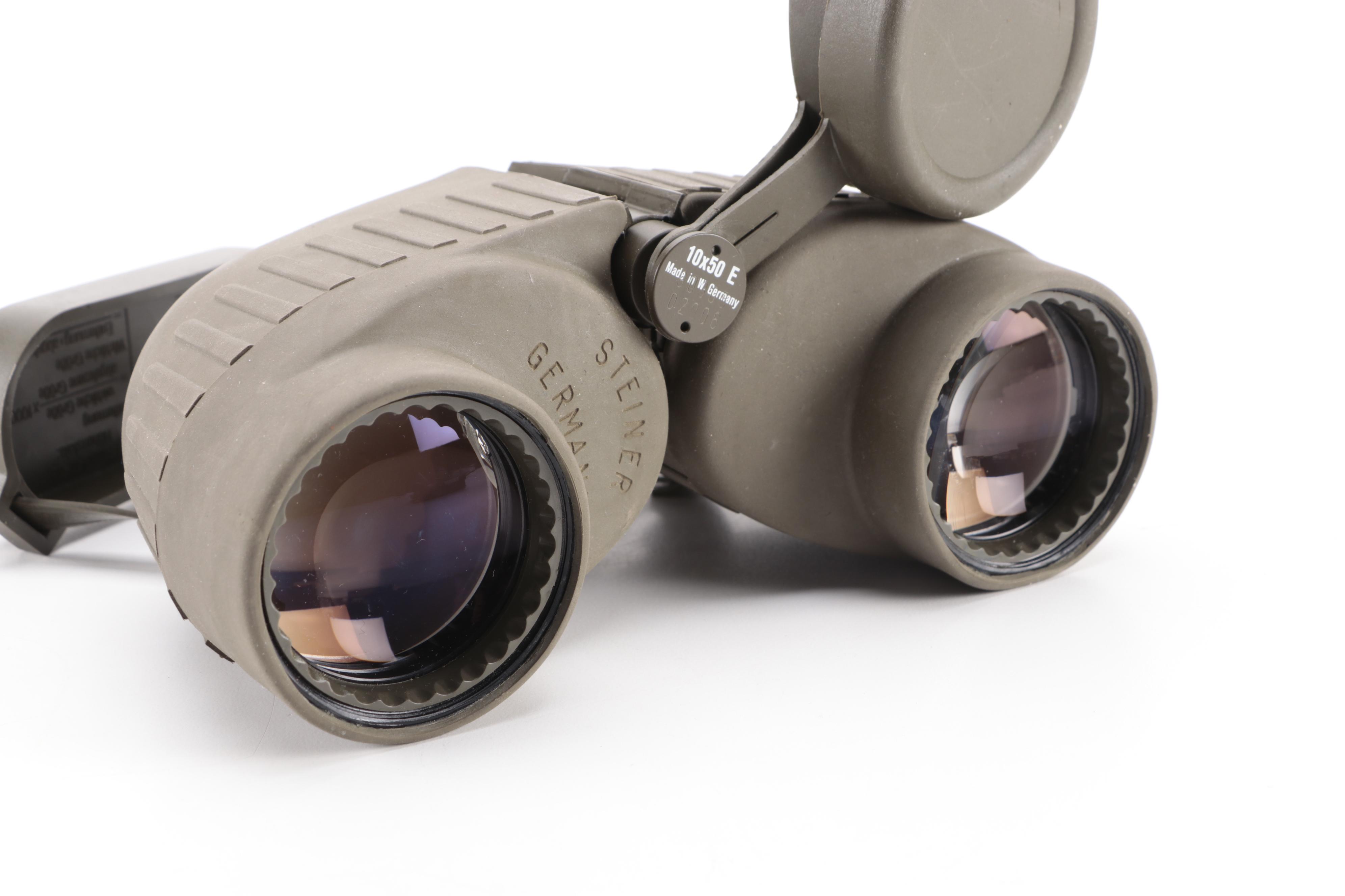 Steiner Firebird II 8x30 and 10x50 Binoculars with Flashlight