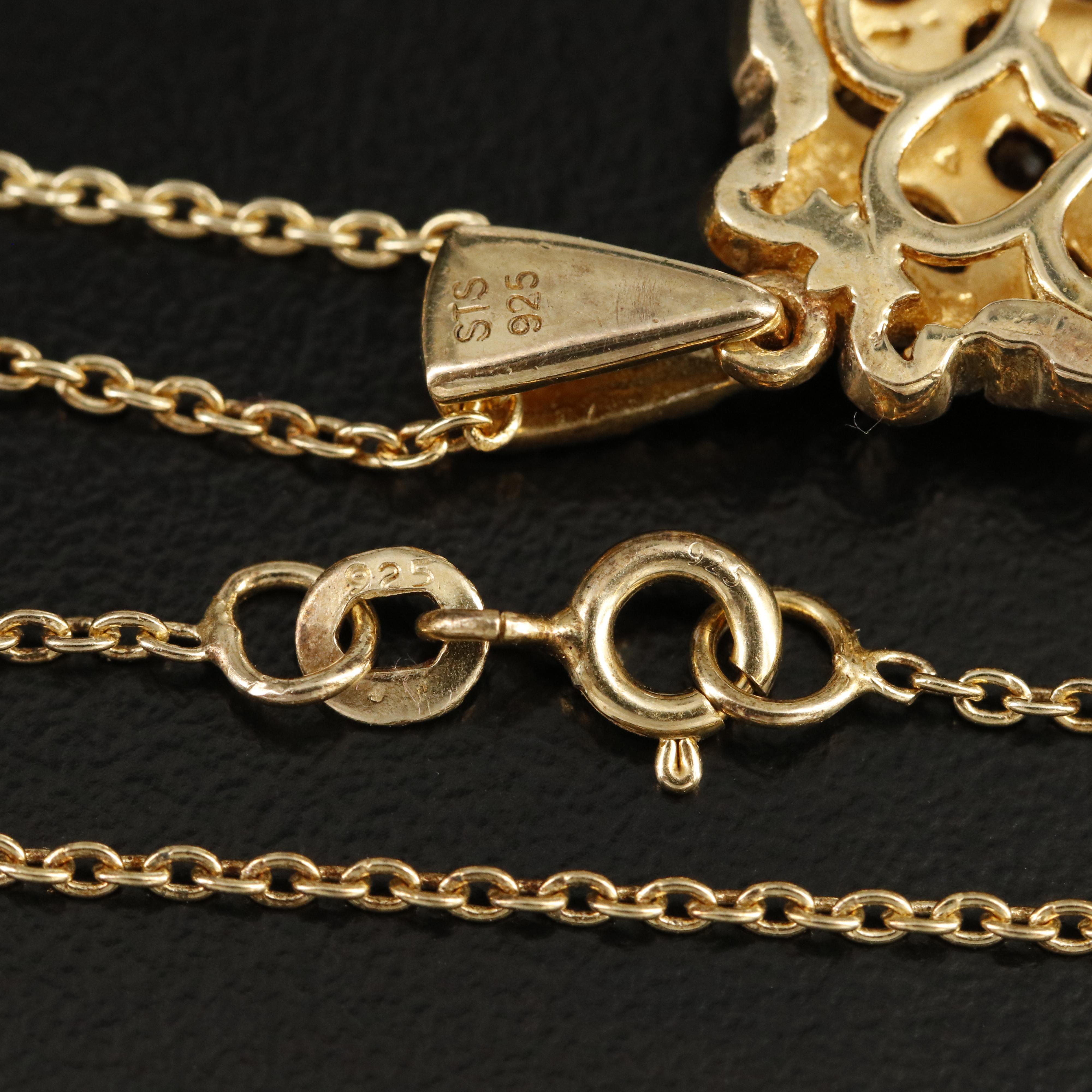 Sterling Rhodolite Garnet and Sapphire Jewelry