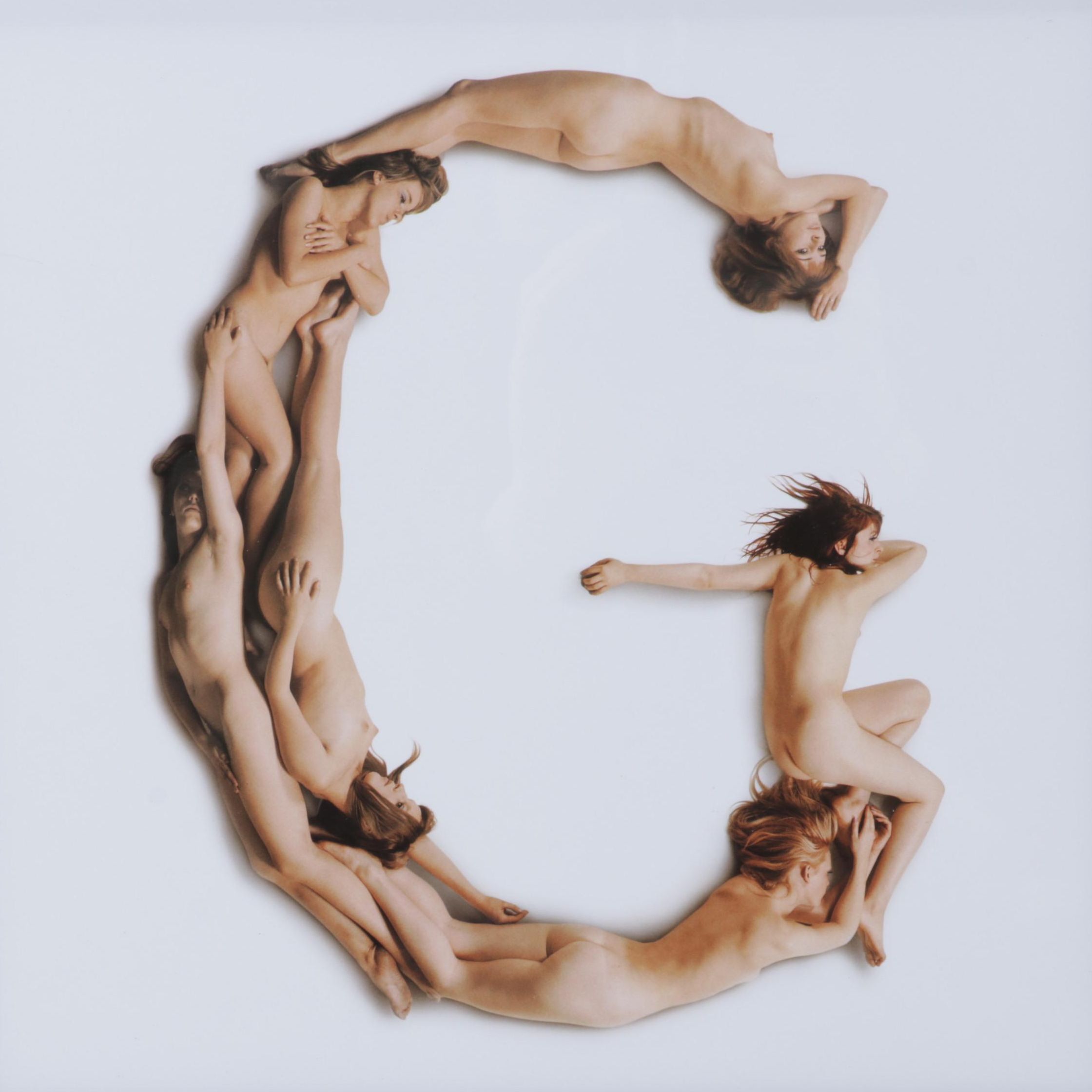 Posed Nudes Offset Lithograph "G" From "Belles Lettres: A Photo-Alphabet," 1971