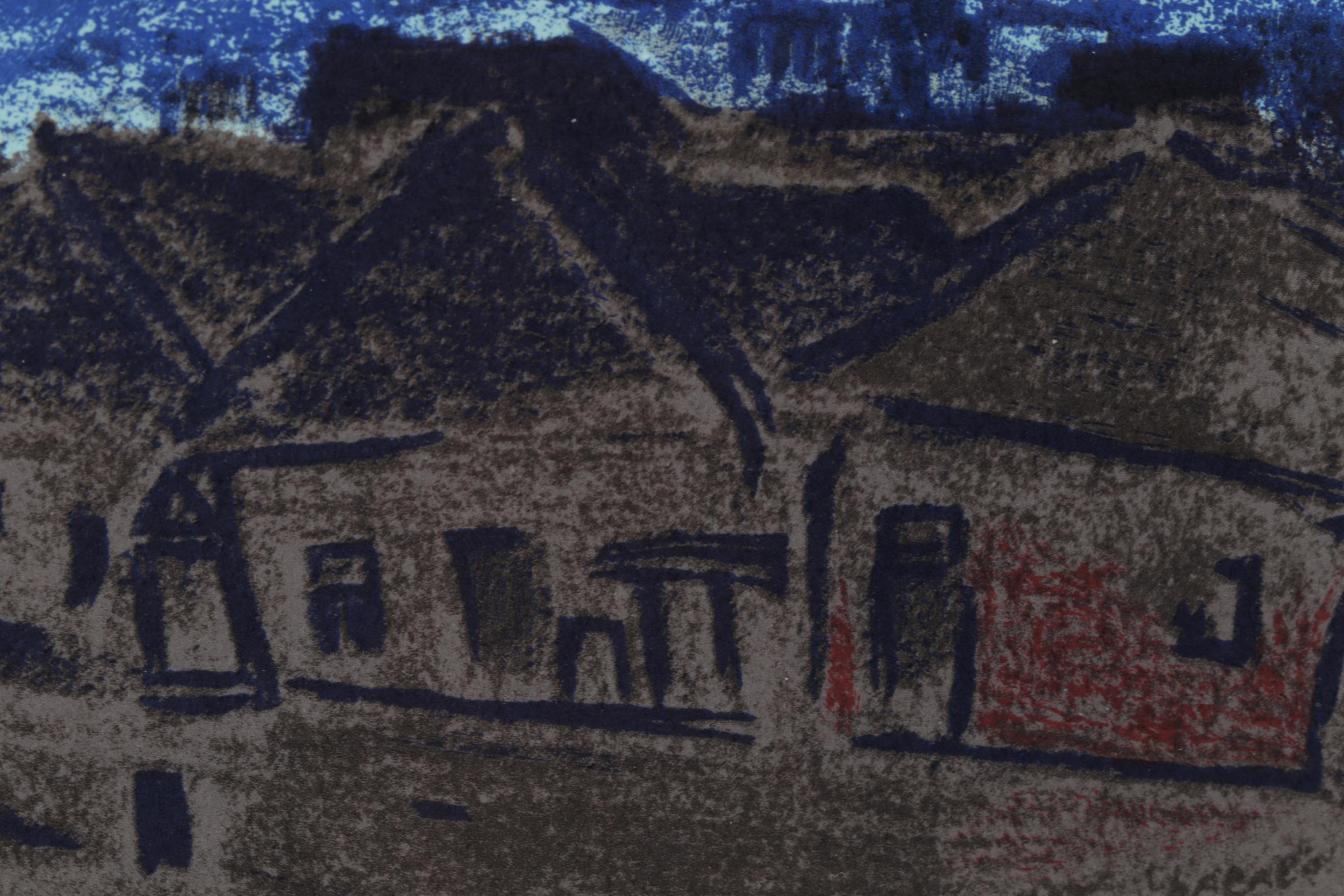 Marc Chagall Color Lithograph for "Derrière le Miroir," 1950