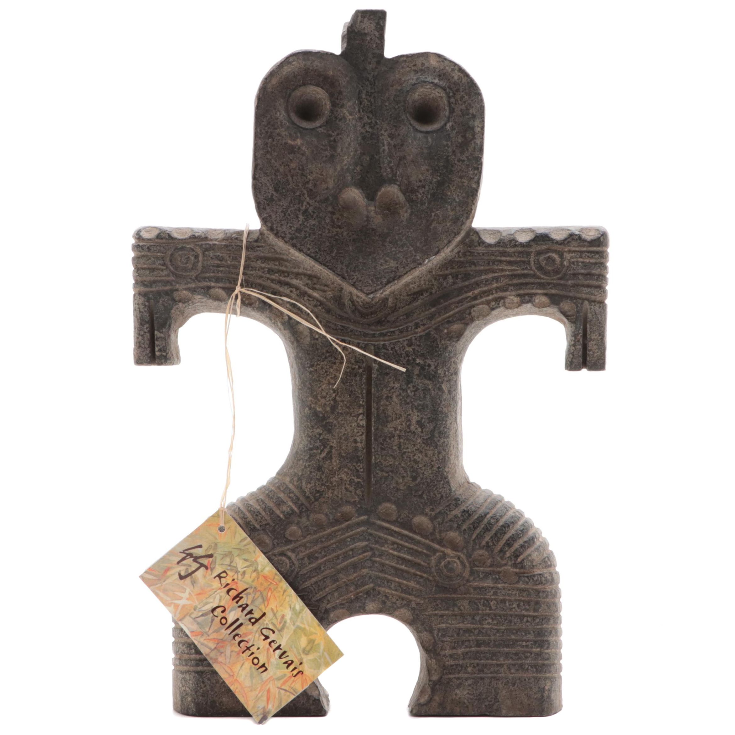 Dogu Inspired Stone Figure