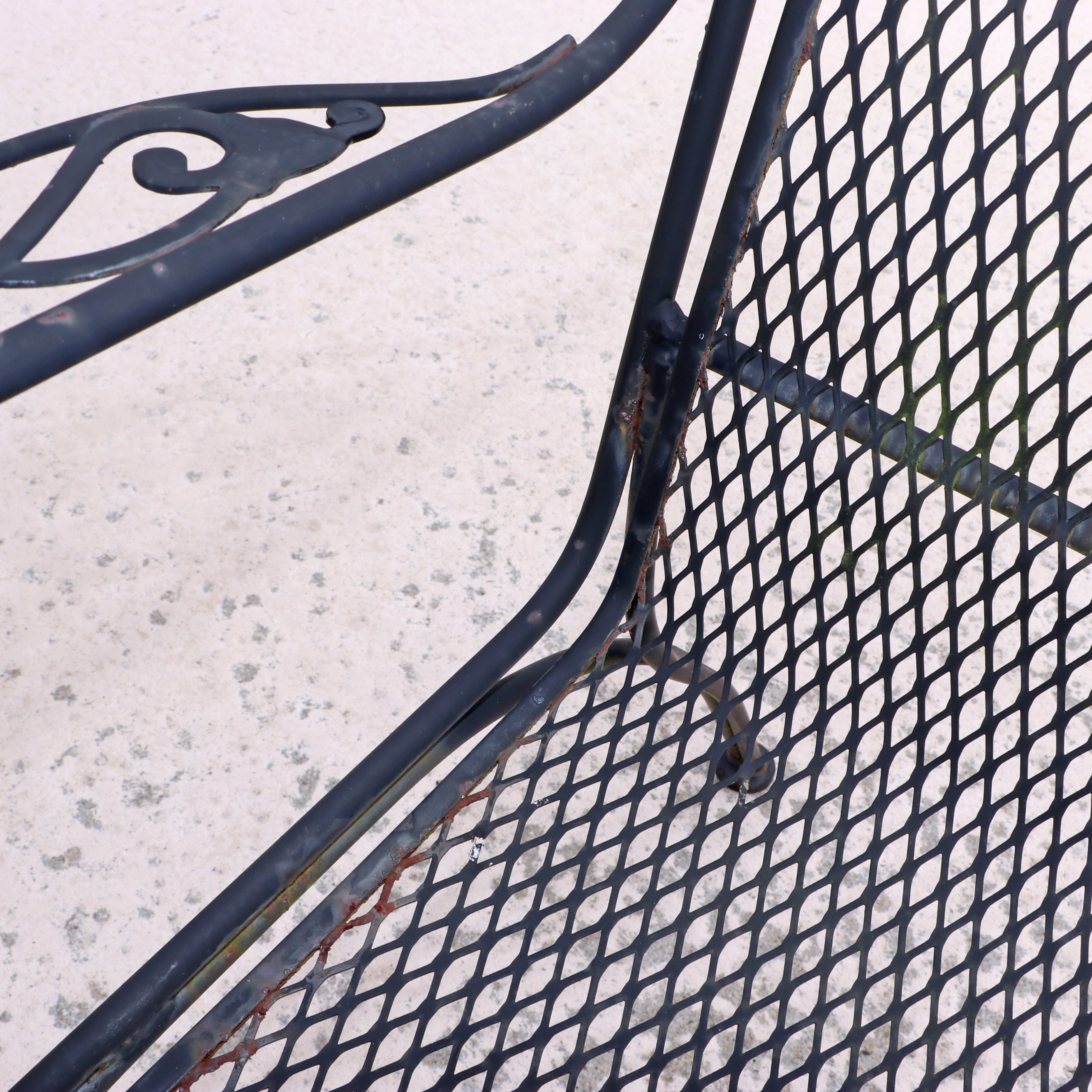 Metal Patio Dining Table with AGIO Tilt Umbrella