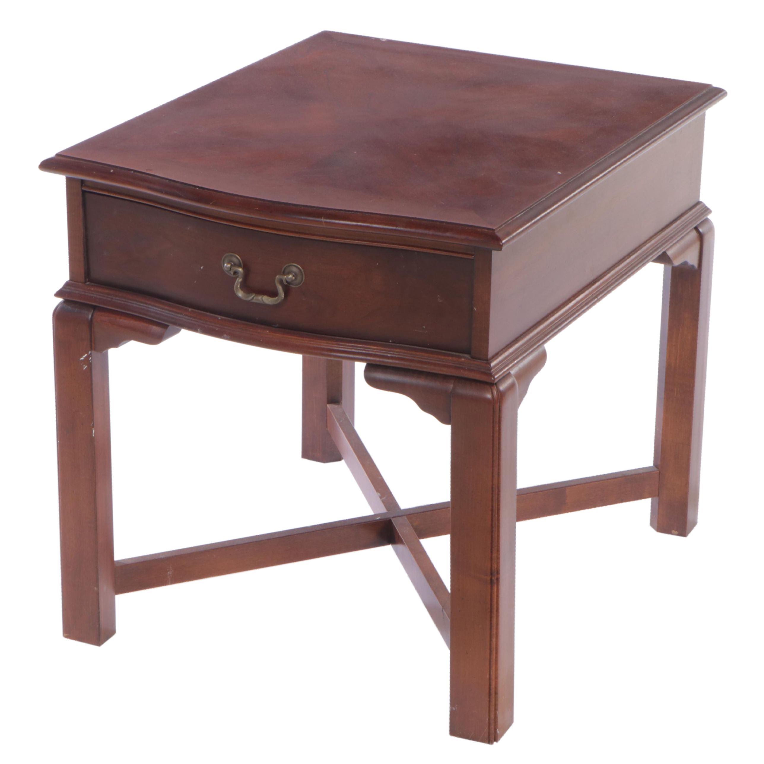 Broyhill "Premier Collections" Federal Style Cherrywood Side Table