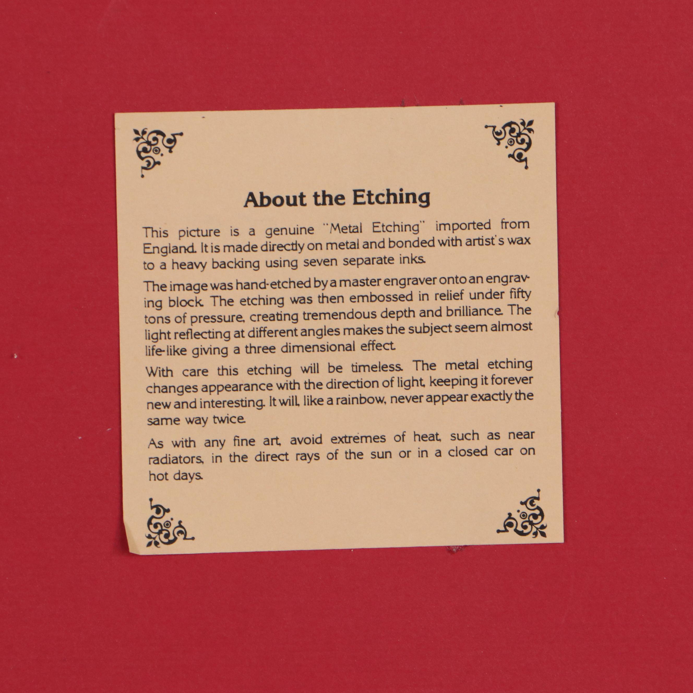 Abstract Etched Metal Compositions