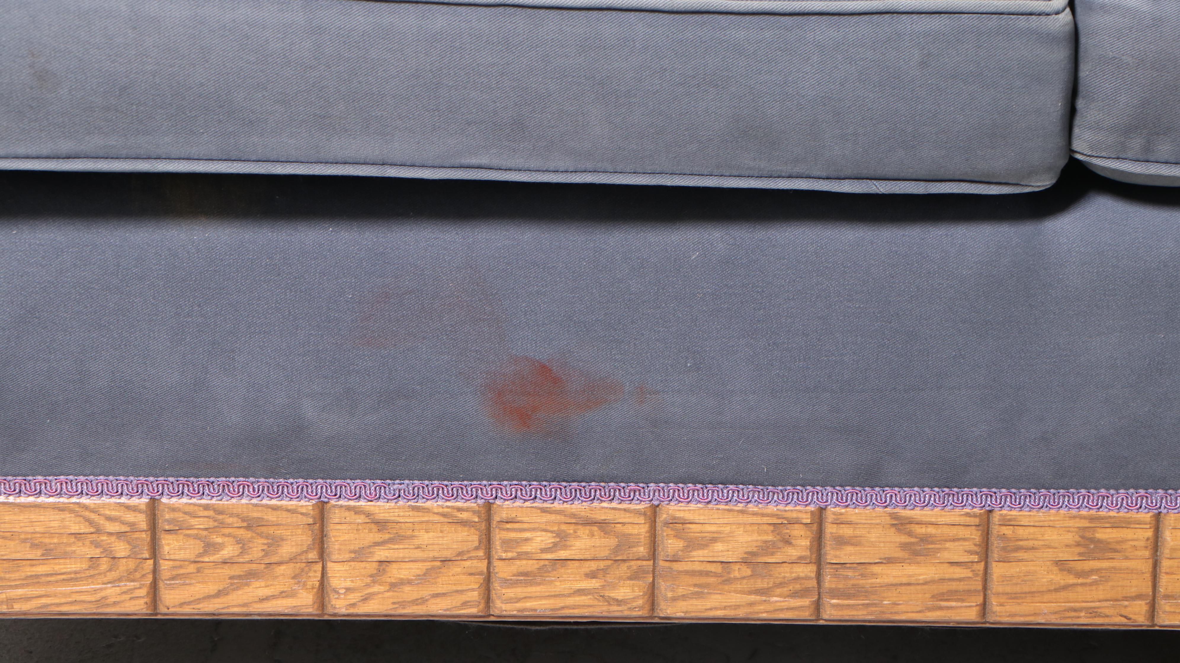 Arts and Crafts Style Oak Sofa