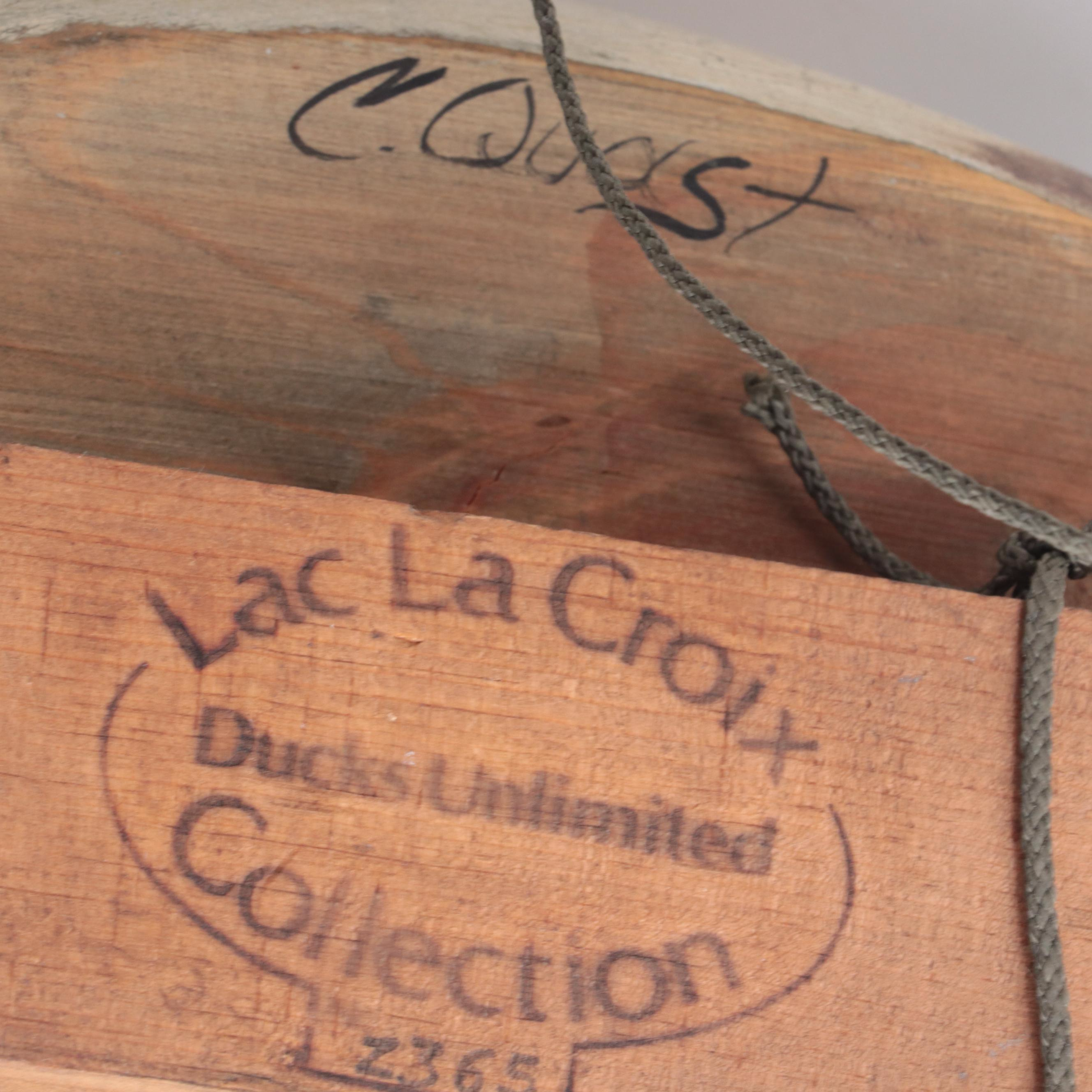 Ducks Unlimited "Preening Canada Goose" and Other Duck Decoy Figurines