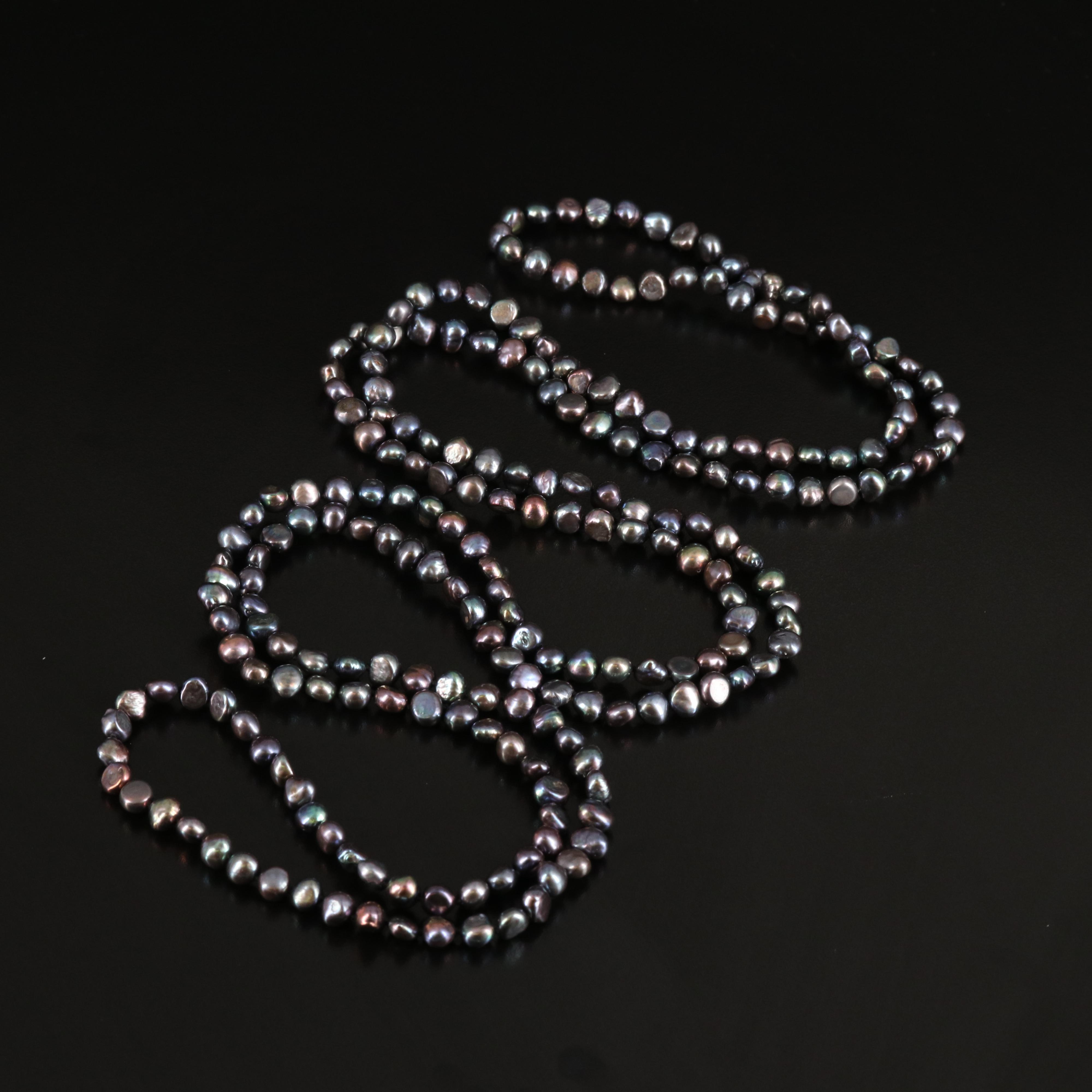 Endless Pearl Rope Necklace