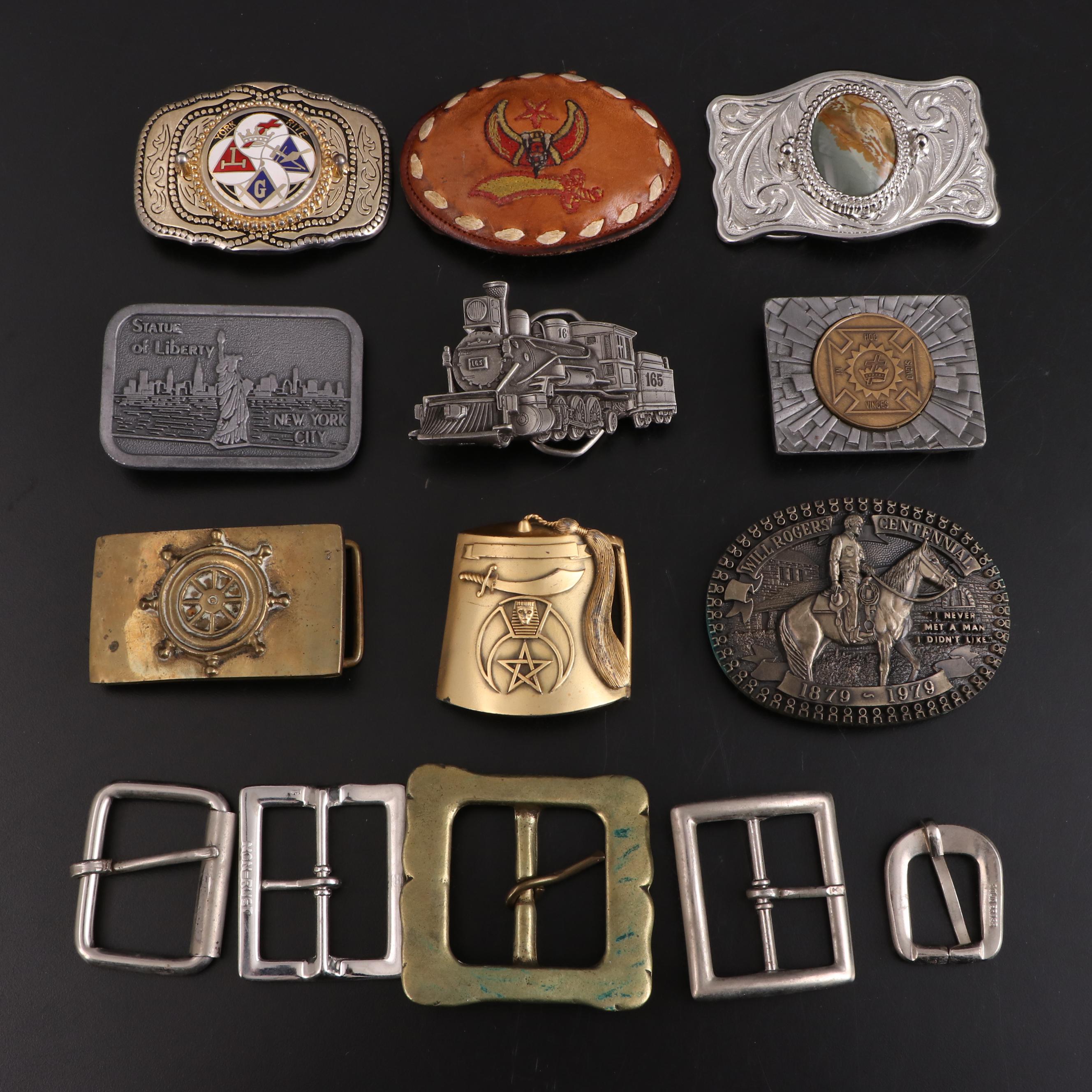 Klitzner, Great American Buckle, Award Design, and Other Belt Buckles
