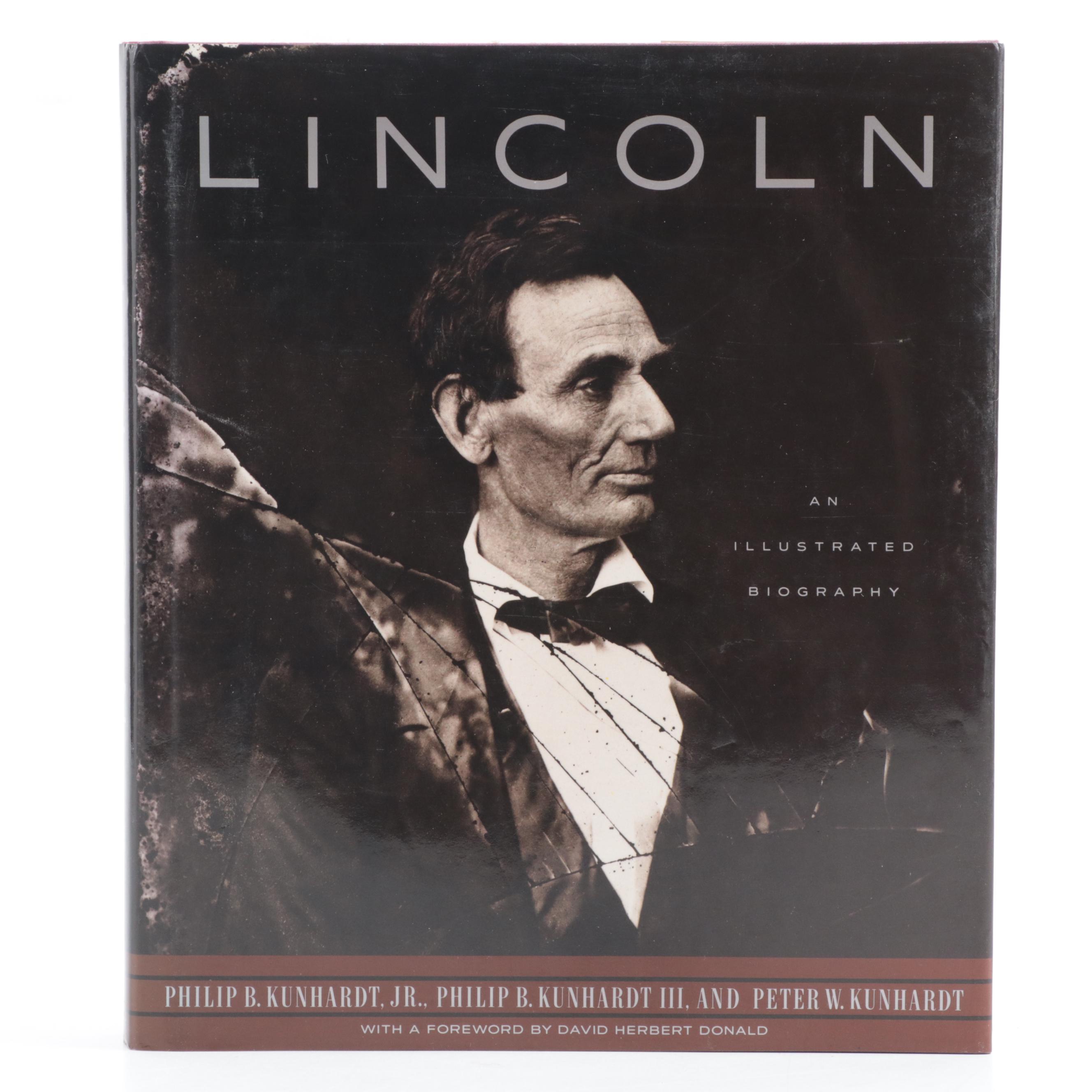 First Edition "Lincoln: An Illustrated Biography" and More Nonfiction Books