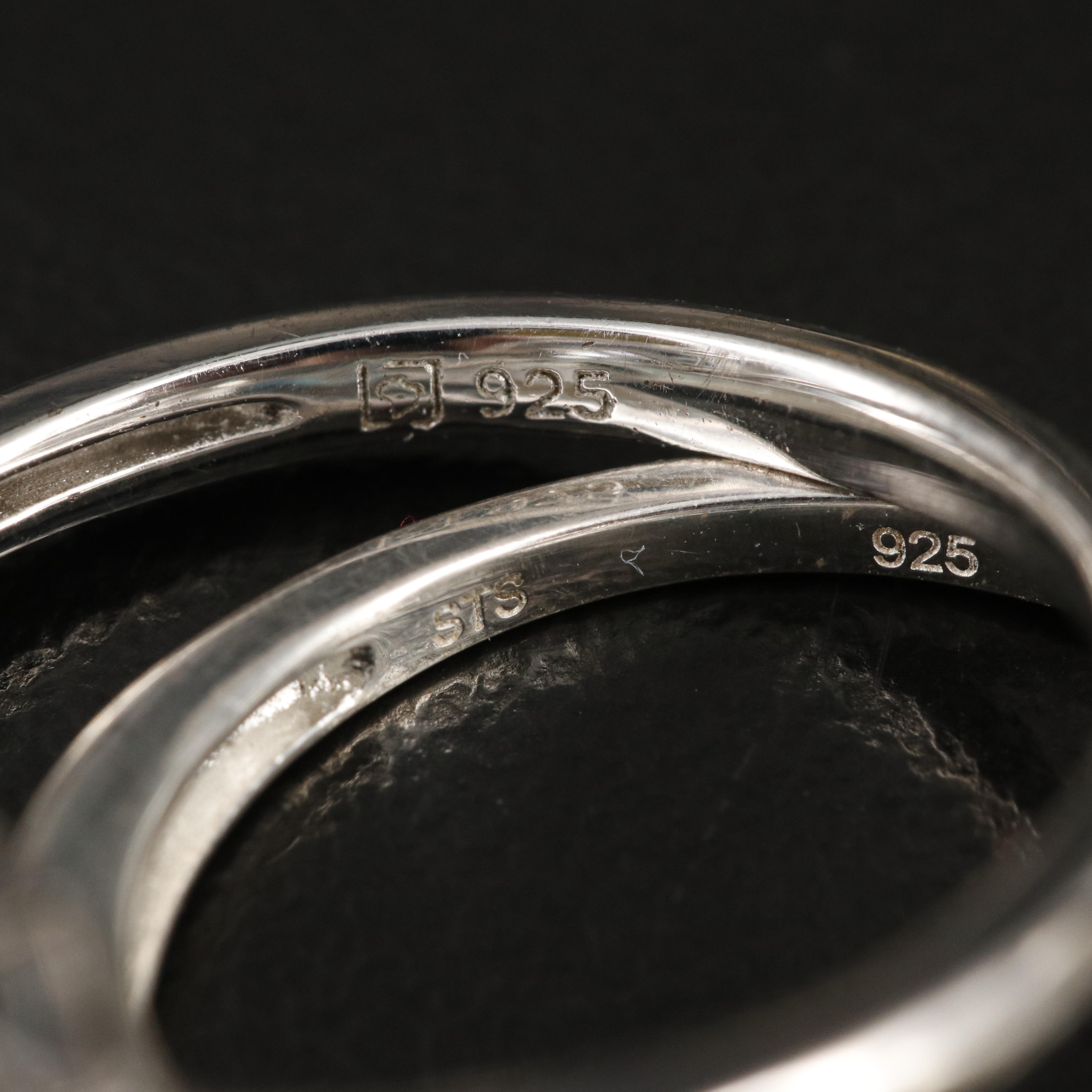 Mystic Topaz, Quartz and Prasiolite Featured in Sterling Earrings and Rings