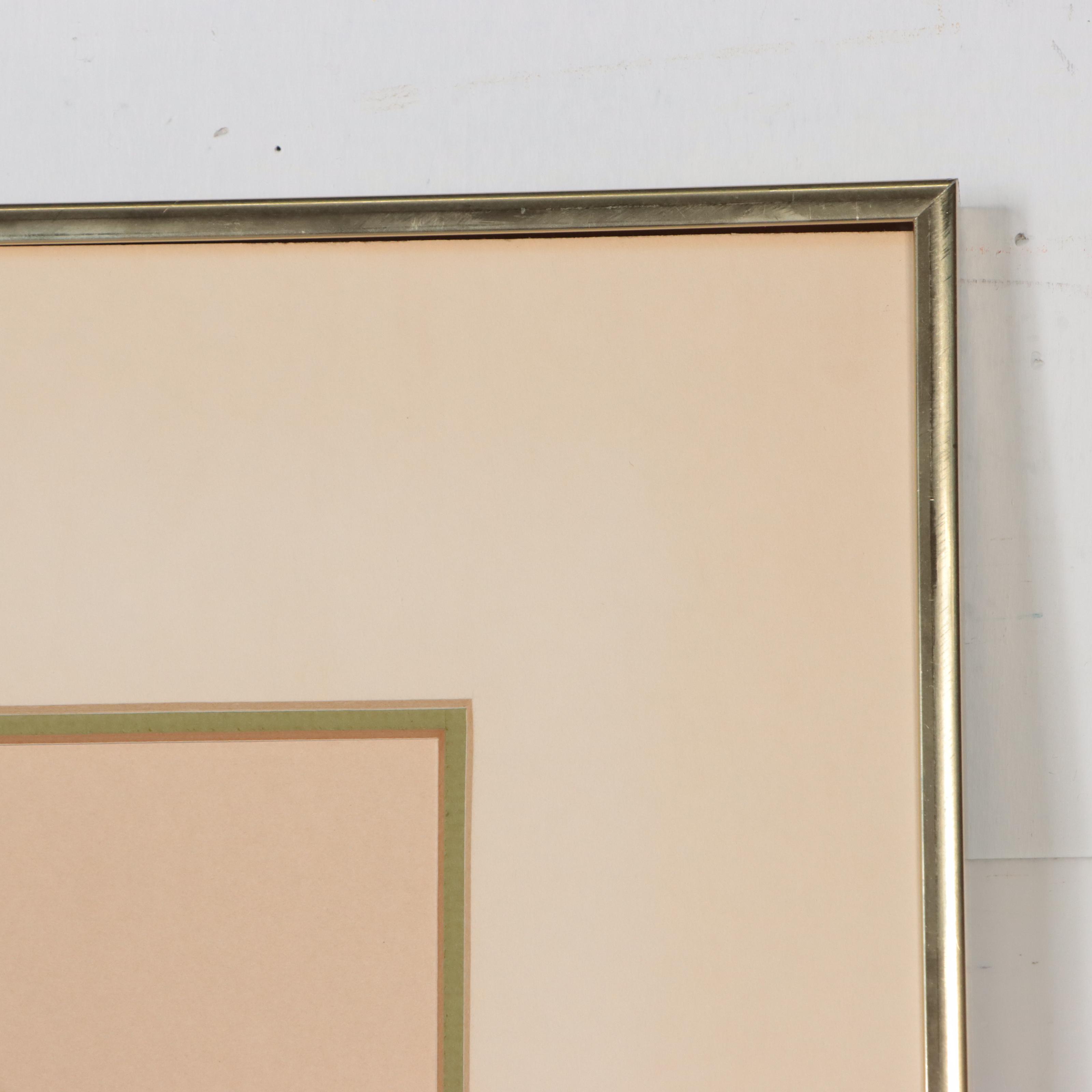 Sandu Liberman Lithograph "Two Boys"