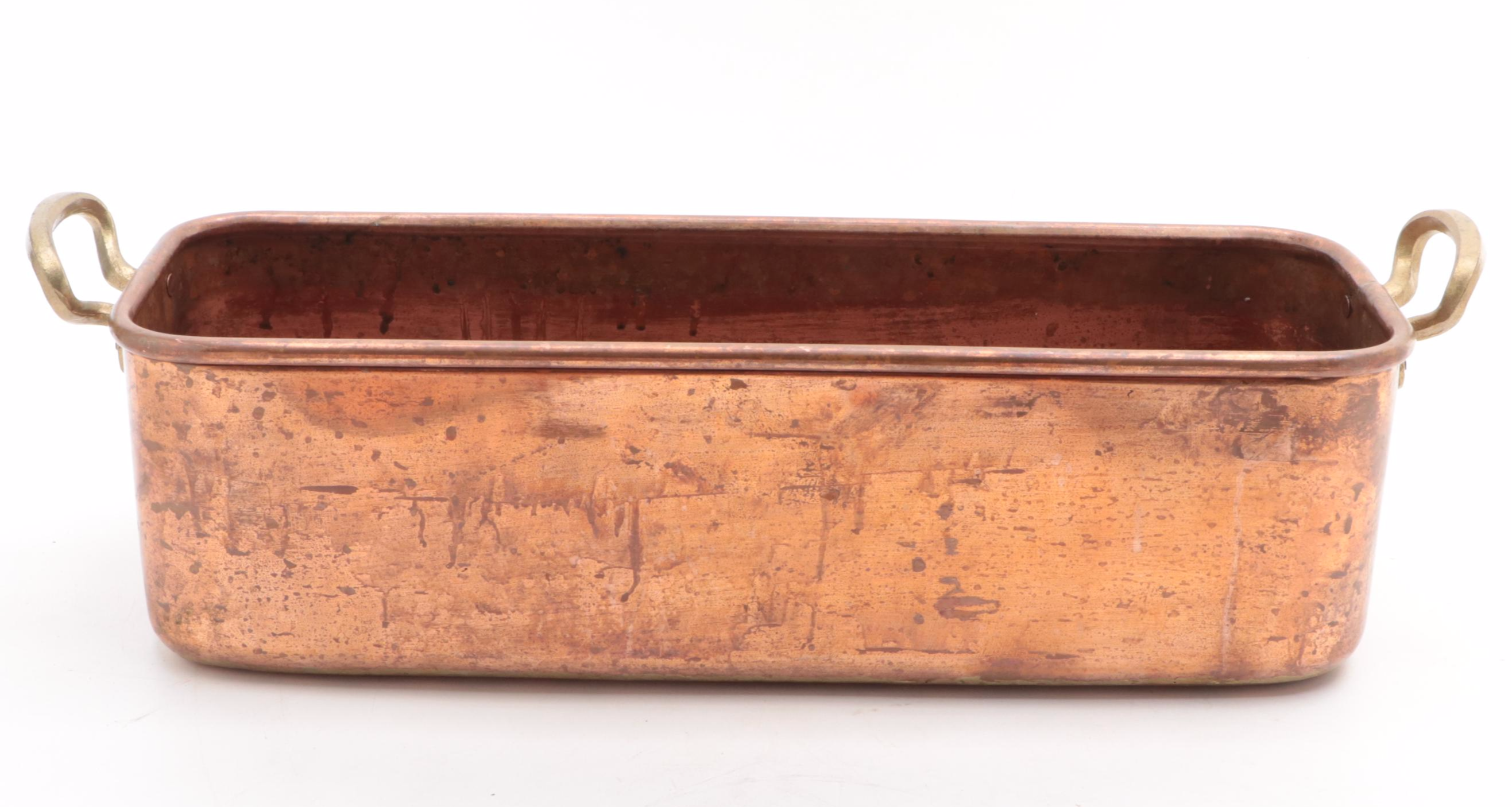 Copper Fish Poacher Pans, 20th Century
