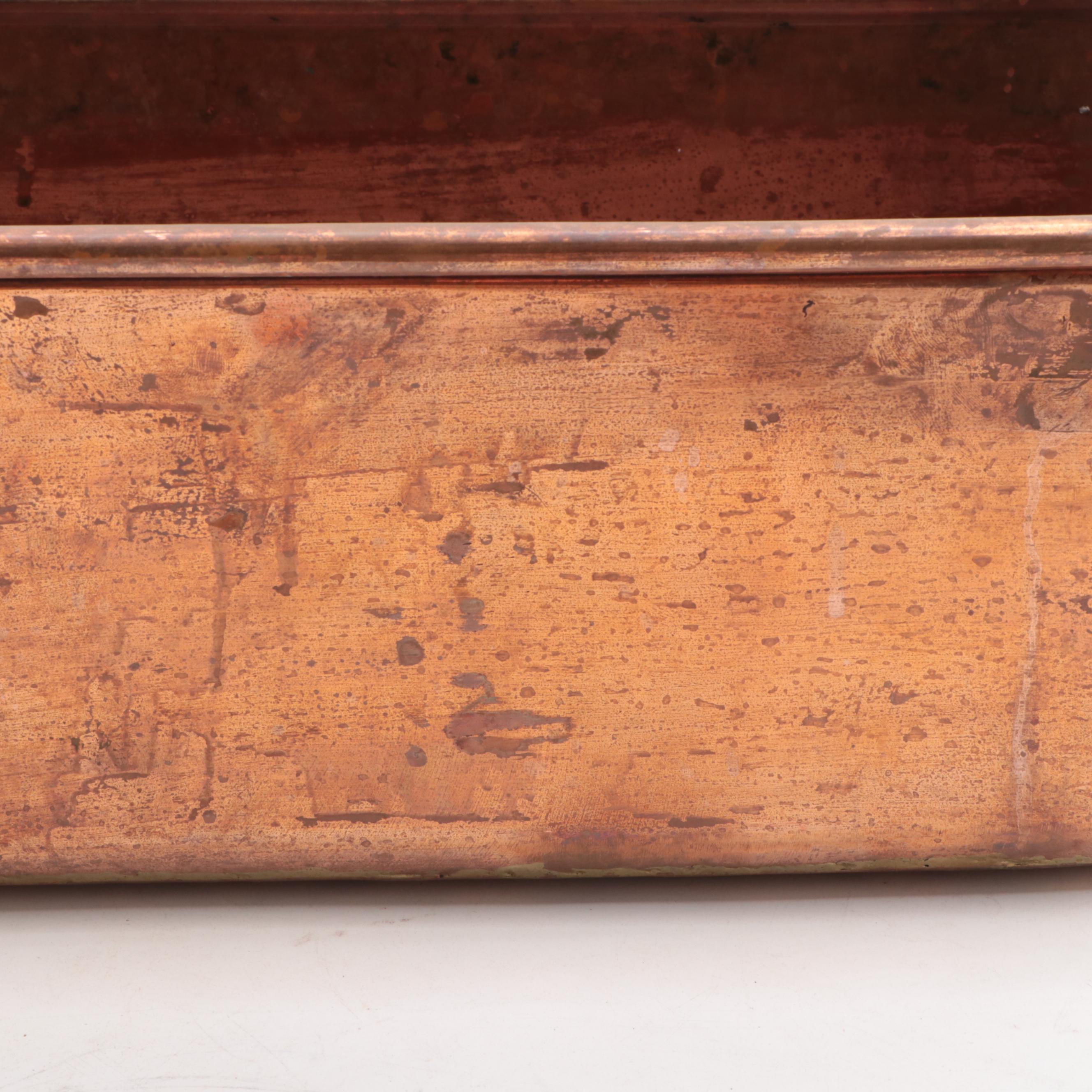 Copper Fish Poacher Pans, 20th Century