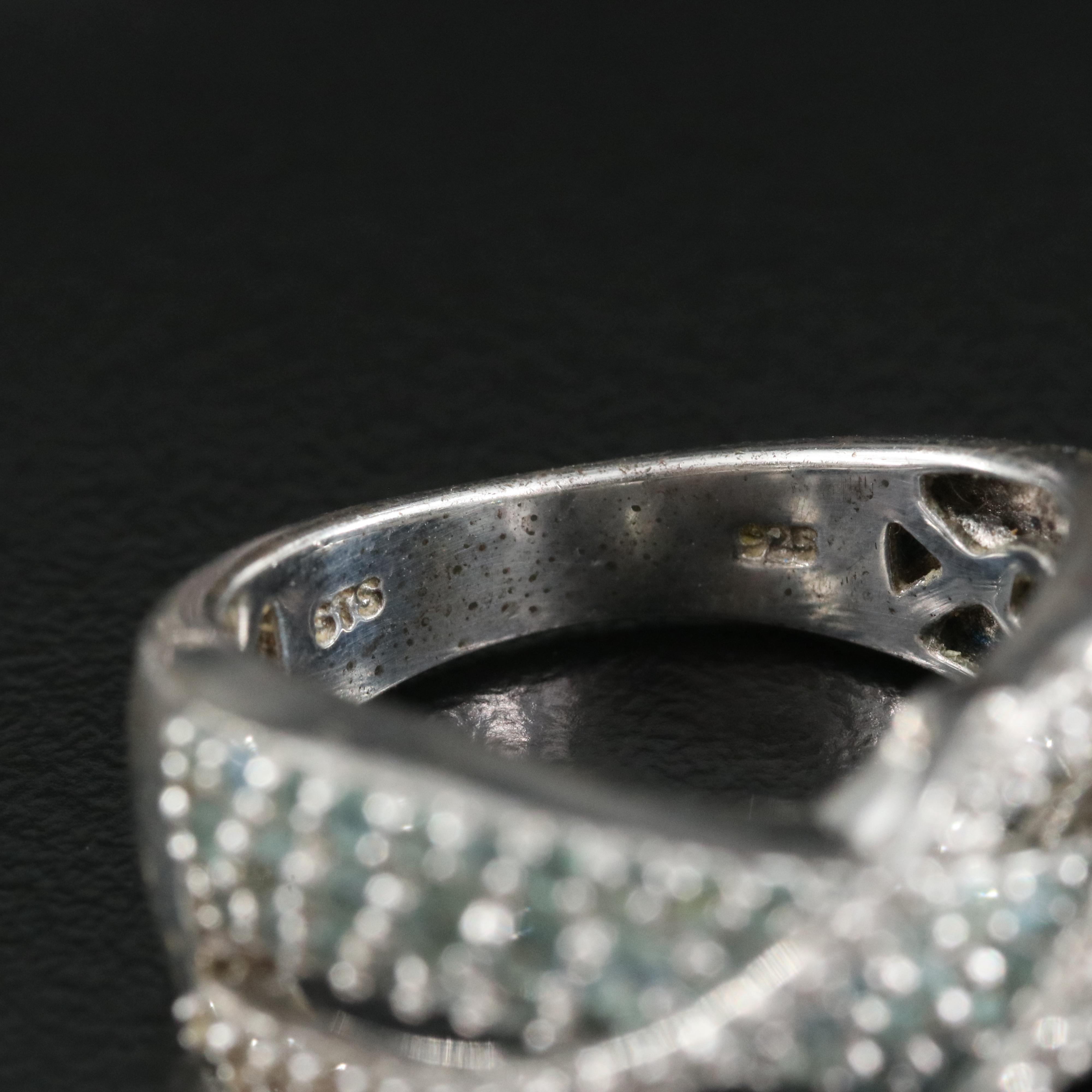 Sterling Ring Selection Featuring Emerald, Alexandrite and Zircon