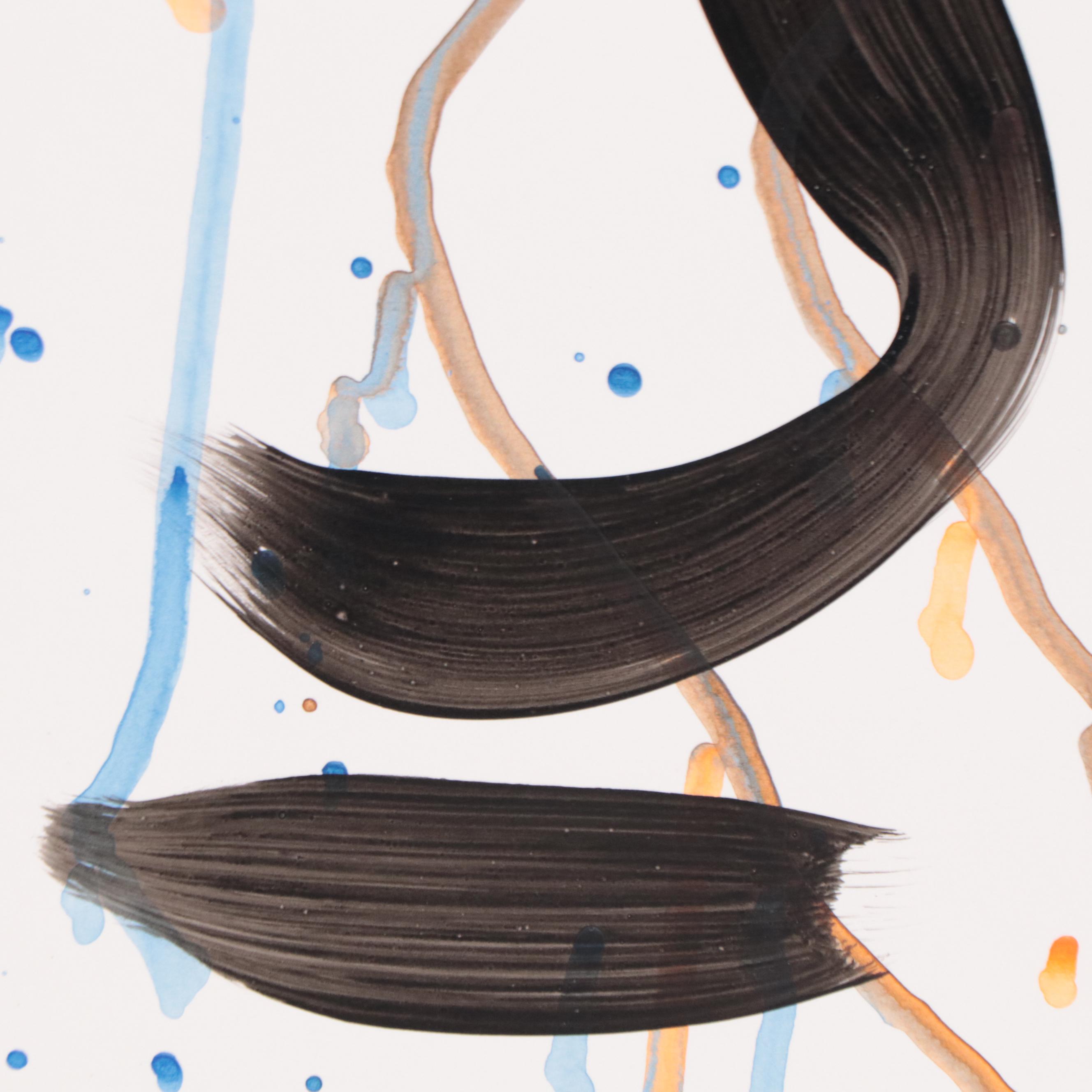 Peter Keil Abstract Portrait Acrylic Painting